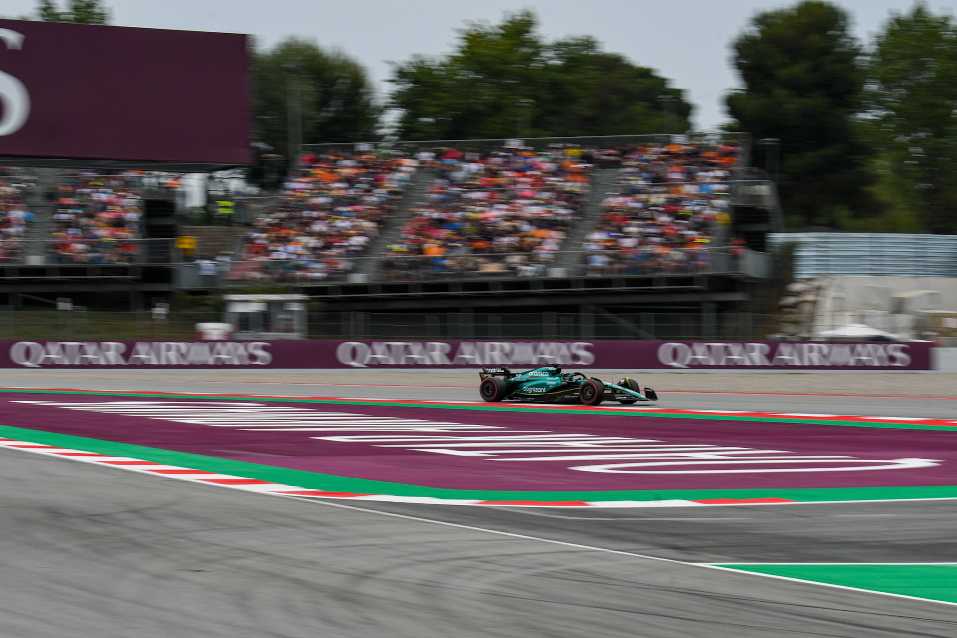 Lance Stroll (CAN) Aston Martin Formula One Team; Formel 1 GP Barcelona. Samstag 03.06.2023