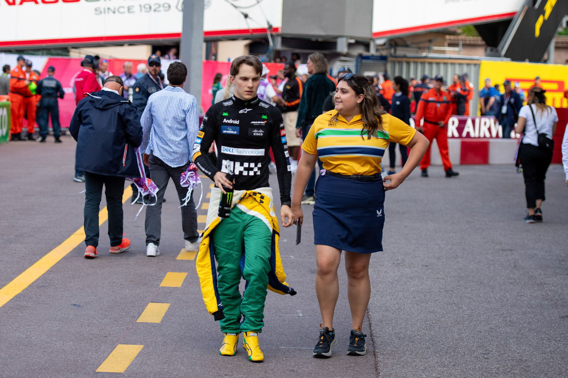 Oscar Piastri #81, McLaren Formula 1 Team; Formel1 GP Monaco Freitag, 24.05.2024
