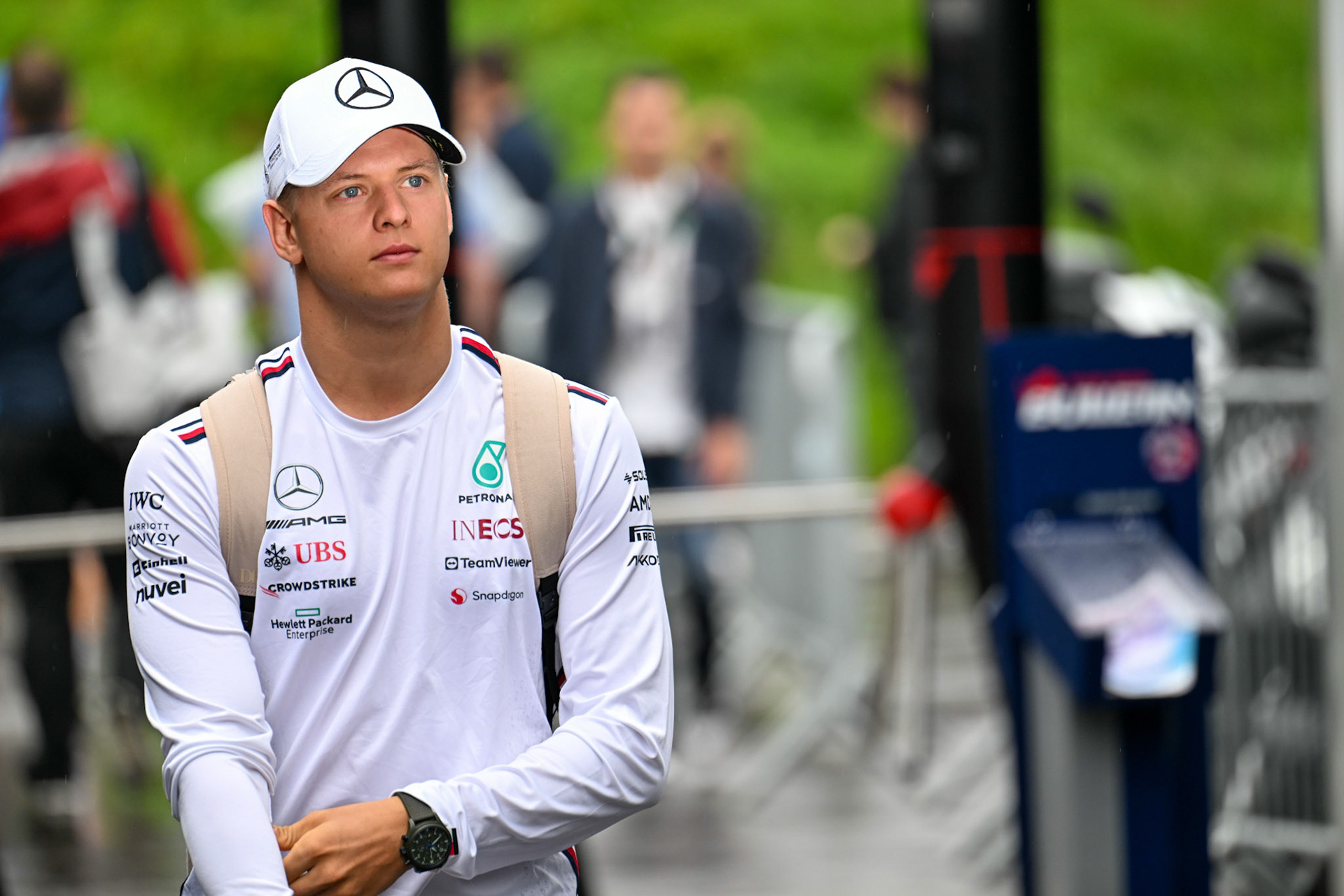 Mick Schumacher, Mercedes AMG F1 Team;Formel 1 GP Austria / Österreich. Samstag, 01.07.2023