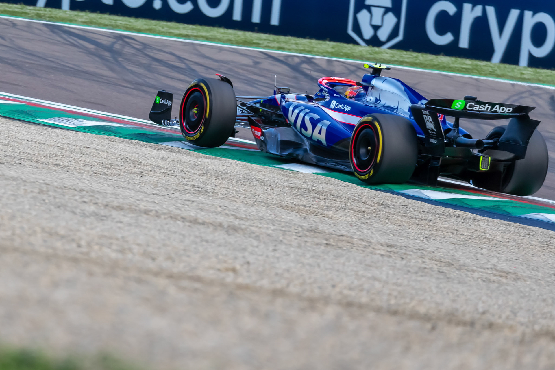 Yuki Tsunoda #22, Visa Cash App RB Formula One Team; F1 GP Imola / Italien Freitag, 17.05.2024
