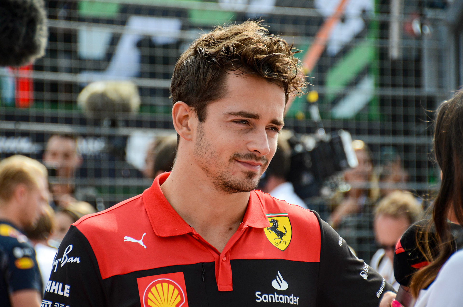 Charles Leclerc (MCO) Scuderia Ferrari; Formel 1 GP Holland Zandvoort, Sonntag, 04.09.2022