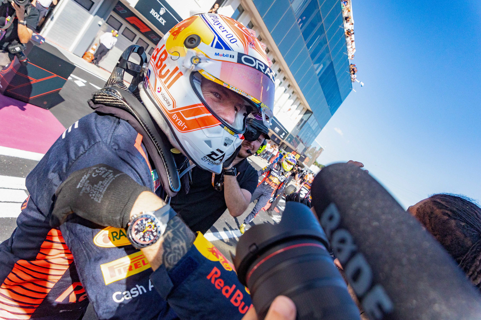 Max Verstappen (NED) Red Bull Racing;Formel 1 GP Budapest / Ungarn. Sonntag, 23.07.2023