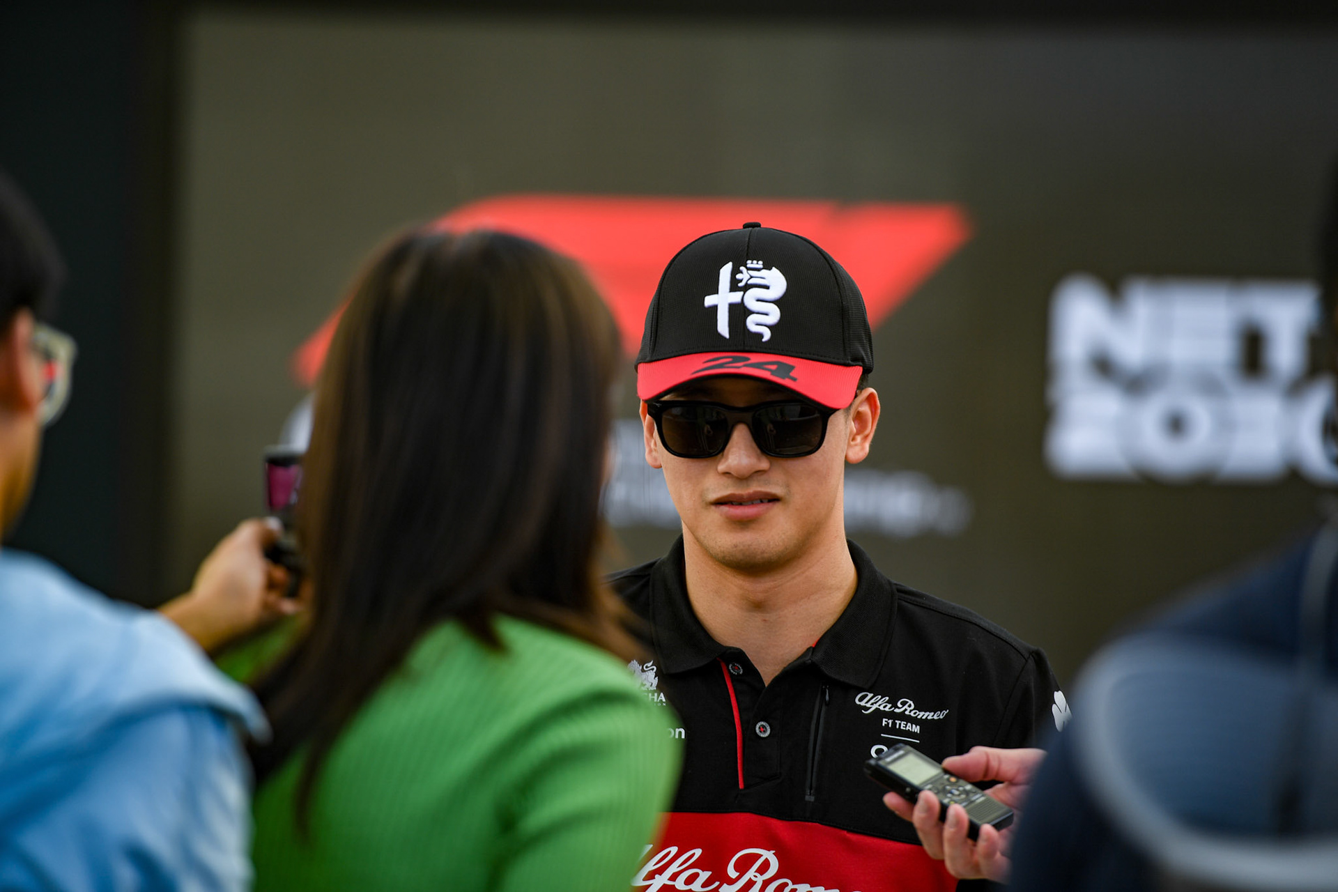 Guanyu Zhou (CHN) Alfa Romeo F1 Team;Formel 1 GP Abu Dhabi. Donnerstag 23.11.2023