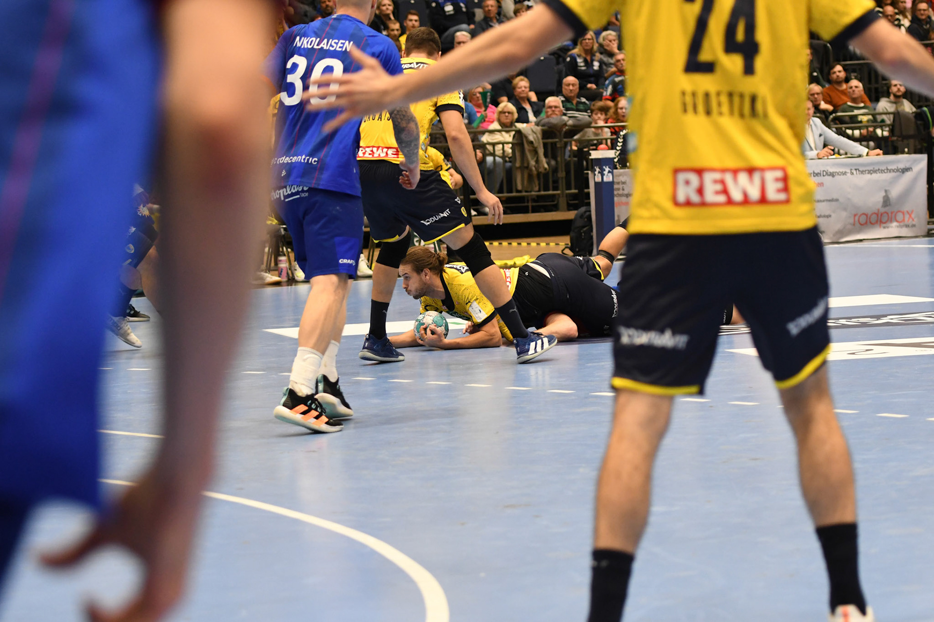 Juri Knorr #10; Handball Bundesliga; BHC 06 - Rhein Neckar Loewen 29.09.2022