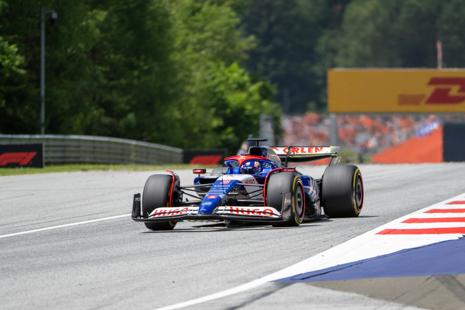 Daniel Ricciardo, #3, Visa Cash App RB Formula One Team;Formel 1 GP Austria / Österreich. Freitag, 28.06.2024