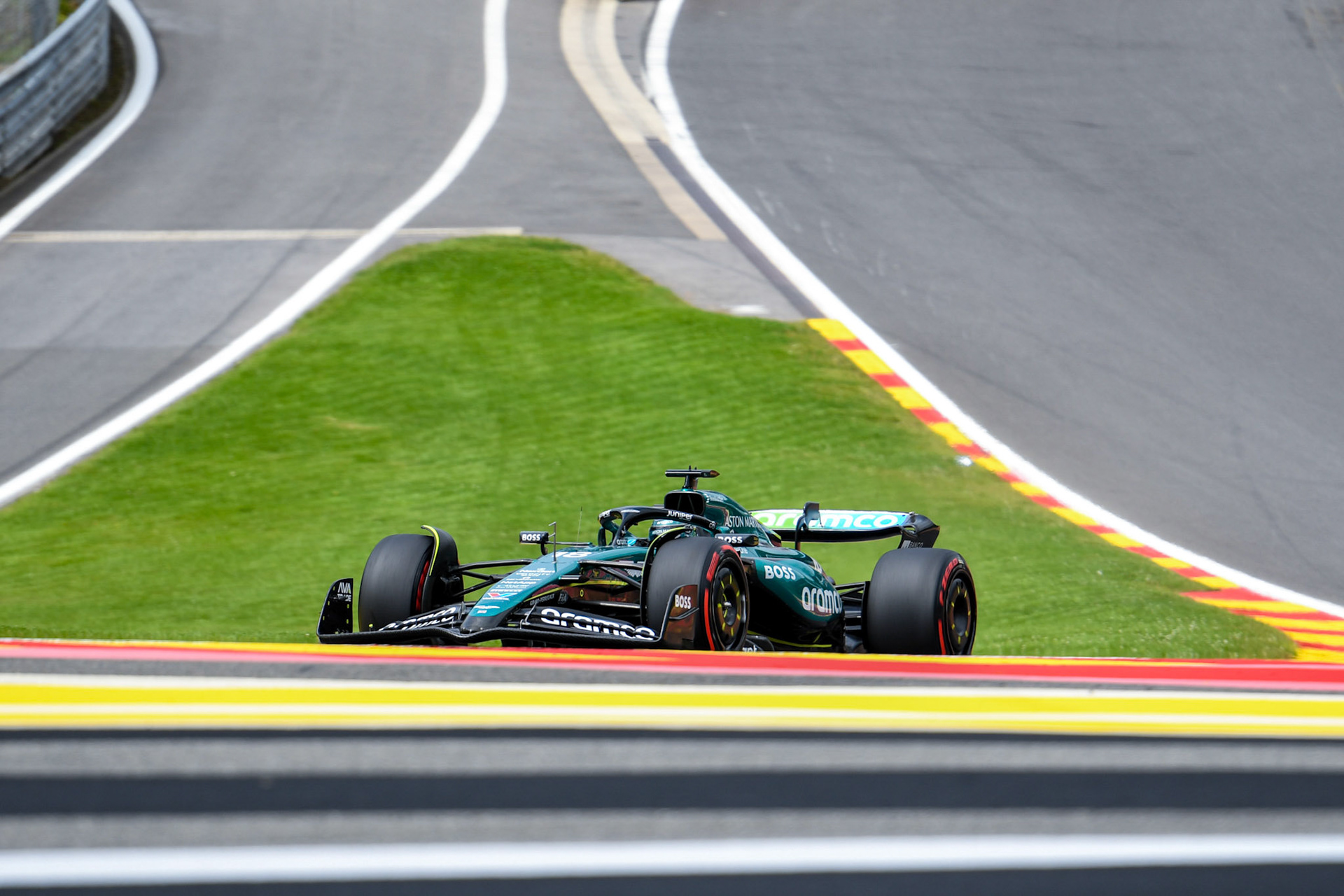 Lance Stroll #18, Aston Martin Aramco F1 Team;Formel 1 GP Spa / Belgien. Freitag, 26.07.2024