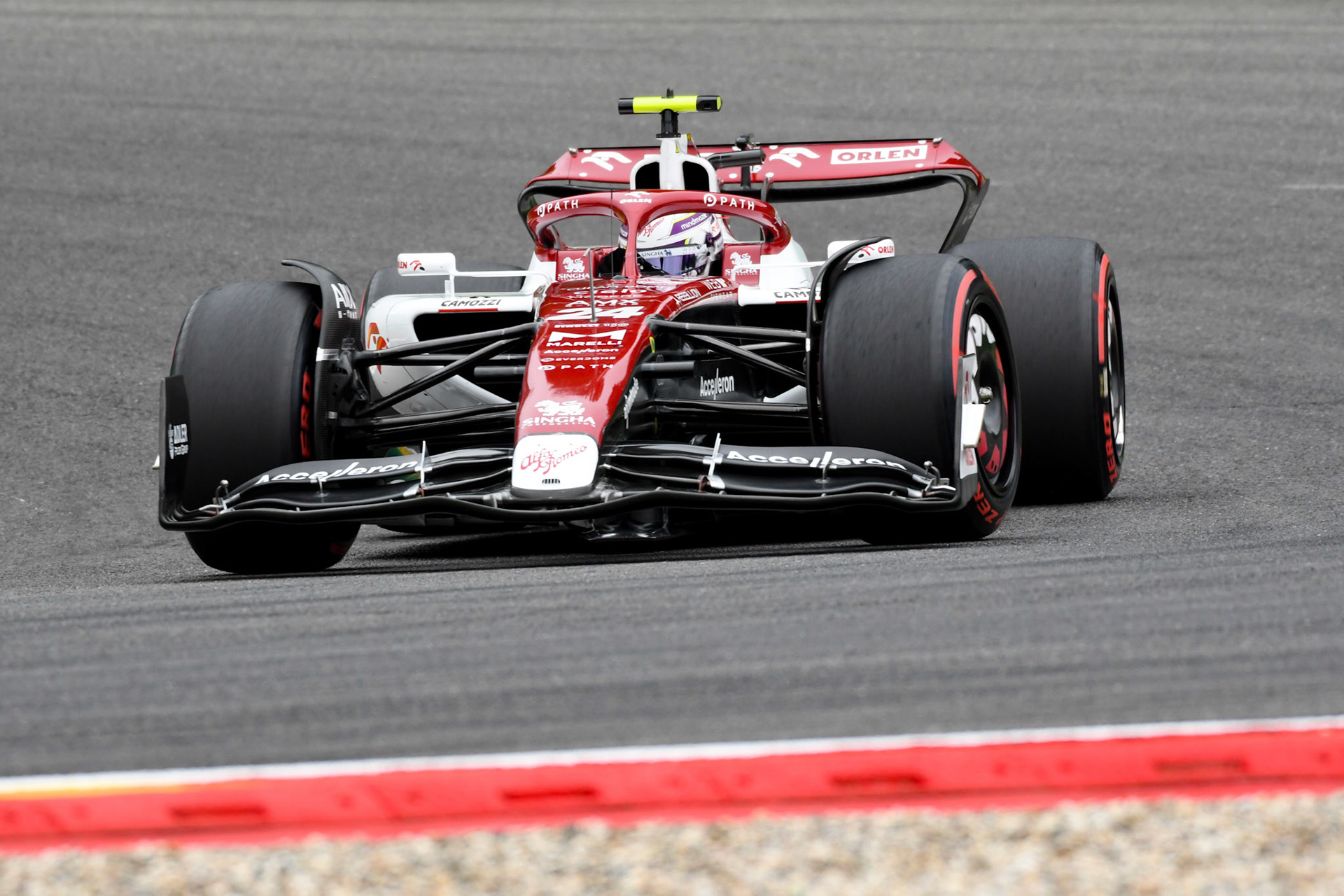 Guanyu Zhou (CHN) Alfa Romeo Racing; Formel 1 GP Belgien. Samstag, 27.08.2022