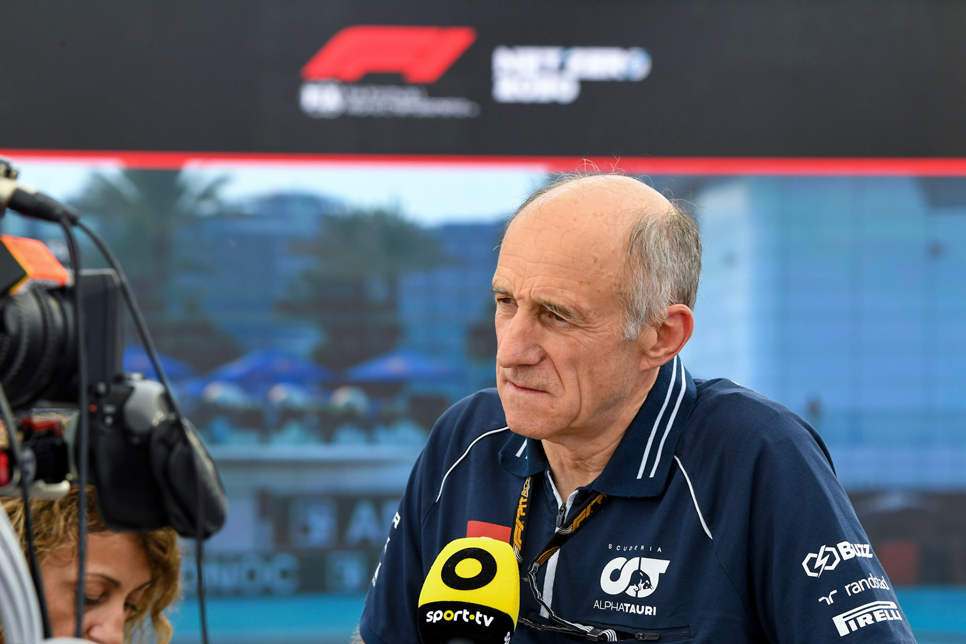 Franz Tost, Scuderia Alpha Tauri; Formel 1 GP Abu Dhabi. Freitag 24.11.2023