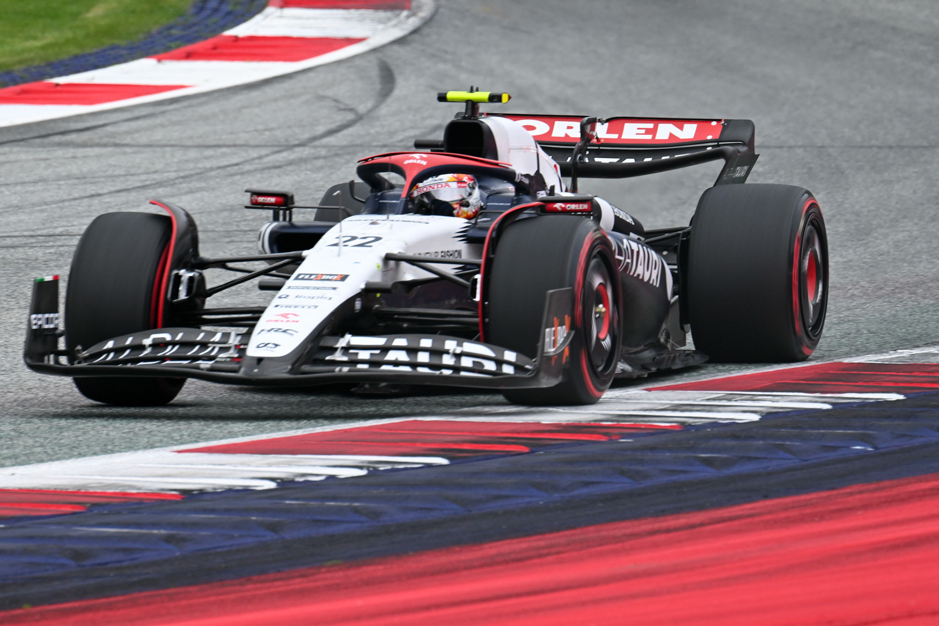 Yuki Tsunoda (JPN) Scuderia Alpha Tauri;Formel 1 GP Austria / Österreich. Samstag, 01.07.2023