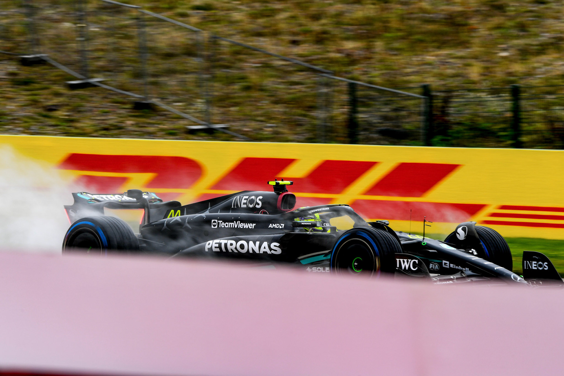 Lewis Hamilton (GBR) Mercedes AMG F1 Team; Formel 1 GP Spa Francorchamps/ Belgien. Freitag, 28.07.2023