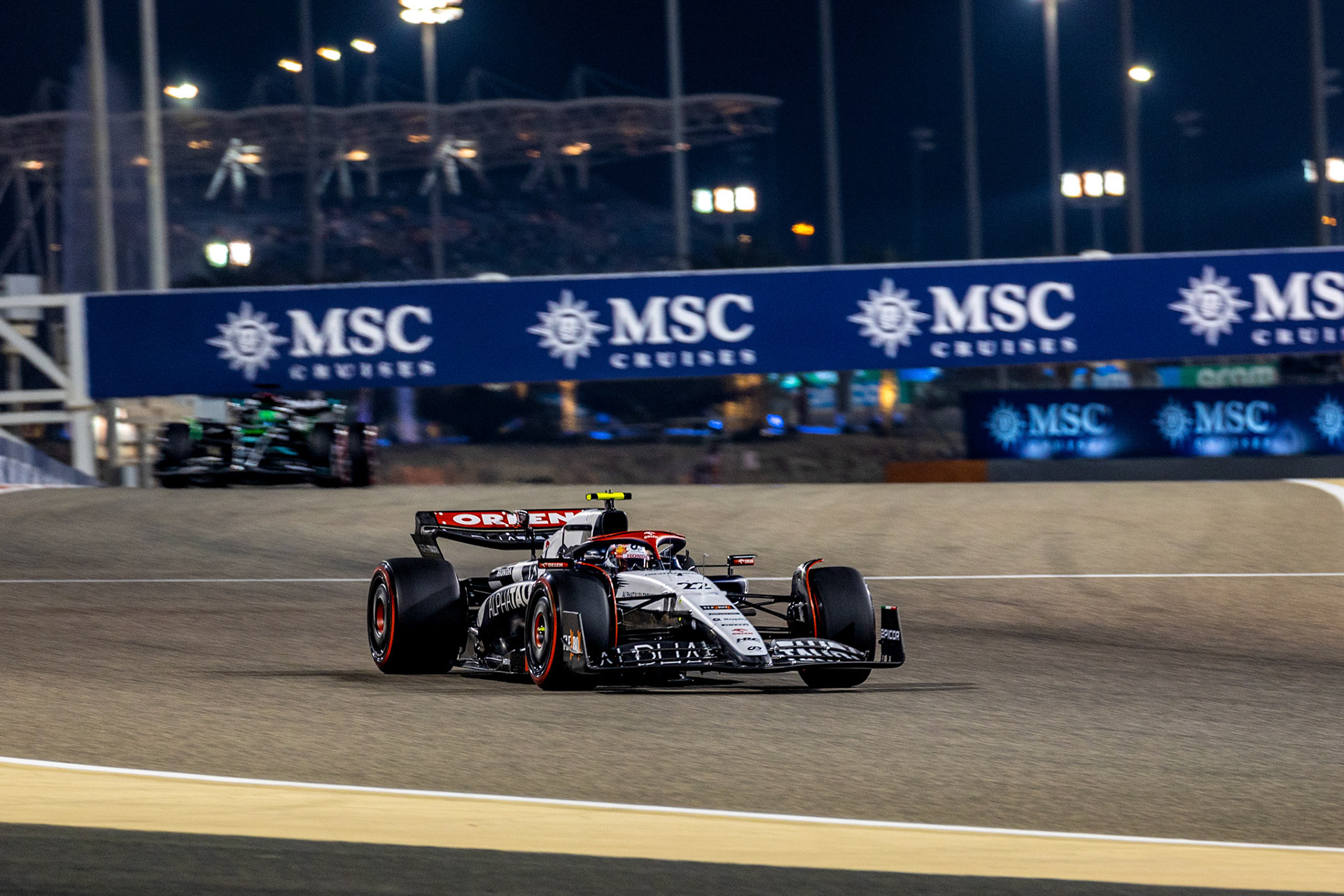 Yuki Tsunoda (JPN) Scuderia Alpha Tauri; Formel 1 GP Bahrain. Samstag 04.03.2023