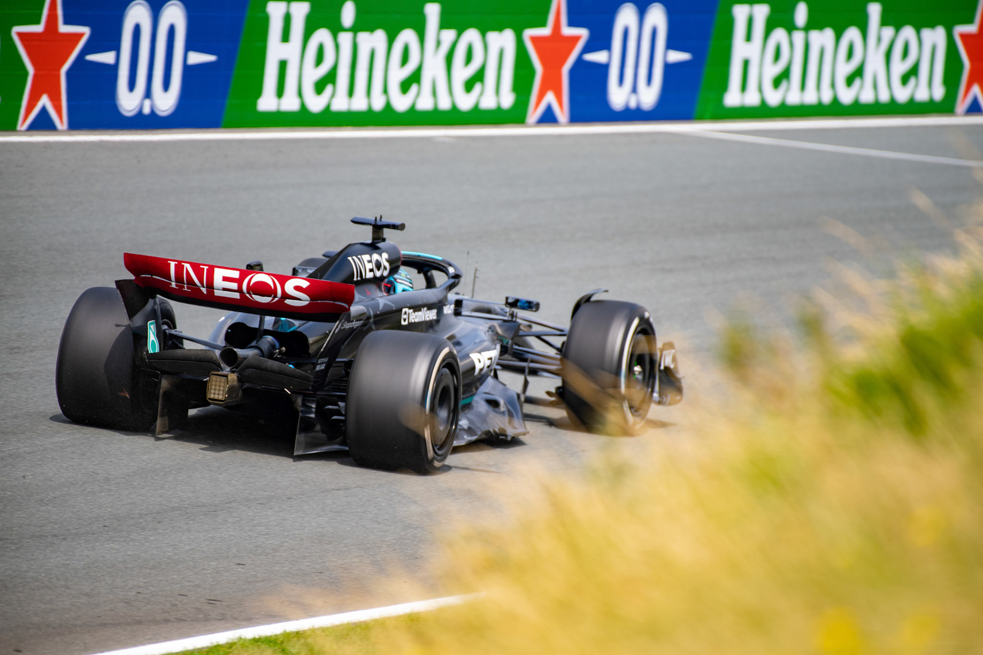 George Russell (GBR) Mercedes AMG F1 Team; Formel 1 GP Holland / Zandvoort. Freitag, 25.08.2023