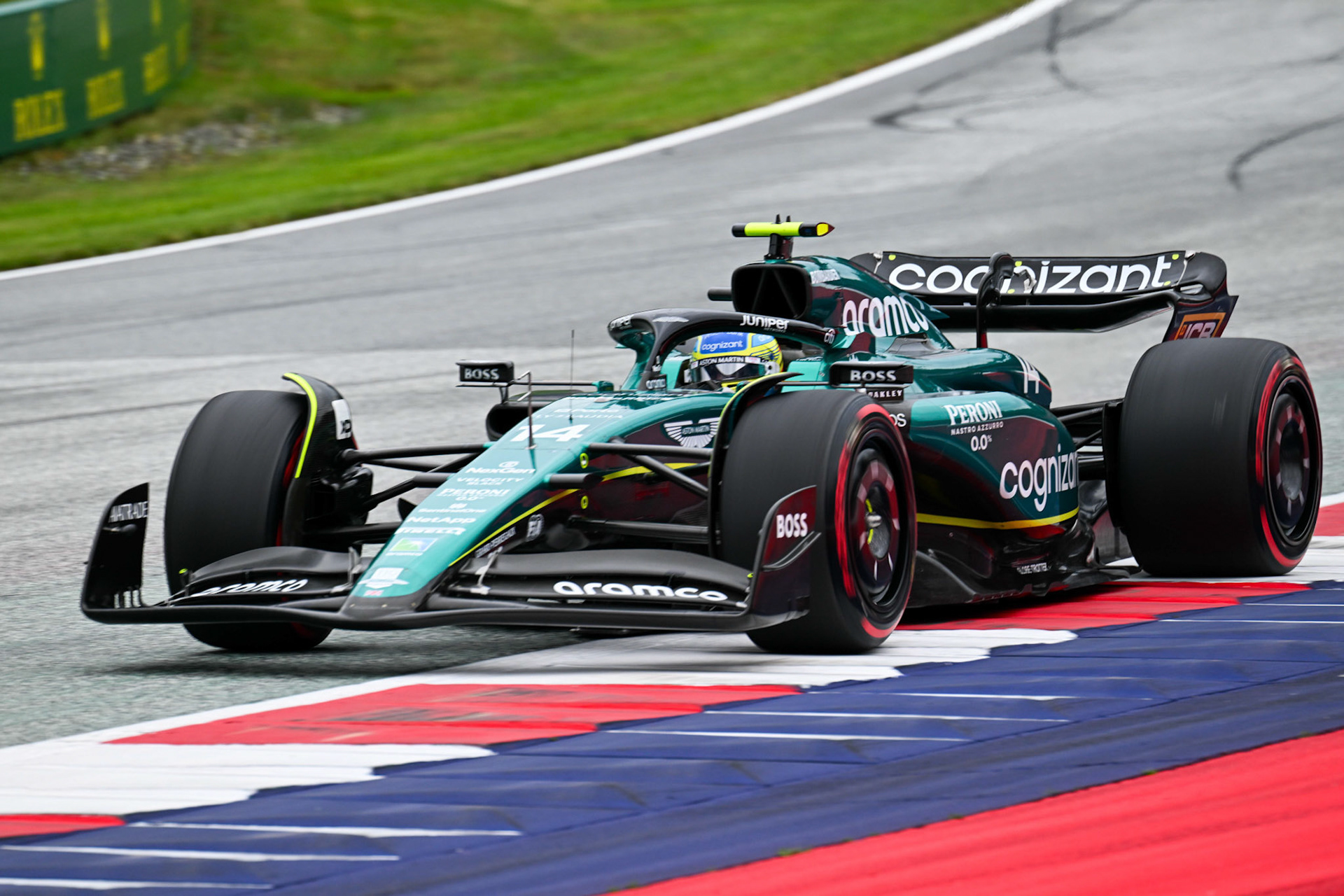Fernando Alonso (ESP) Aston Martin Formula One Team; Formel 1 GP Austria / Österreich. Samstag, 01.07.2023