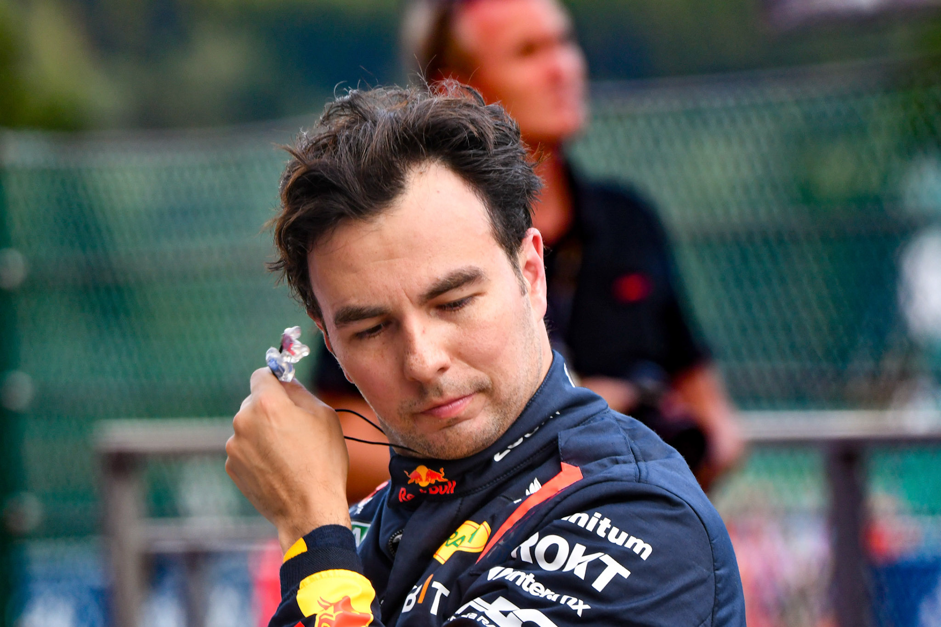 Sergio Perez (MEX) Red Bull Racing; Formel 1 GP Spa Francorchamps/ Belgien. Freitag, 28.07.2023