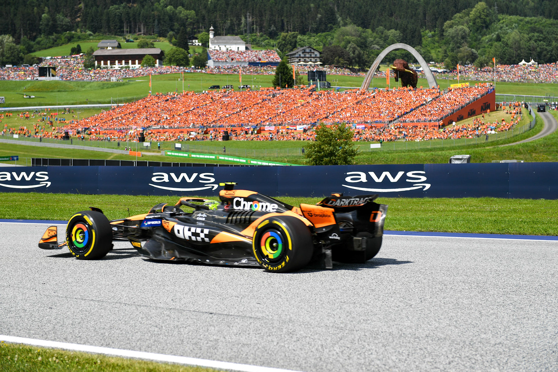 Lando Norris #4, McLaren Formula 1 Team;Formel 1 GP Austria / Österreich. Sonntag, 30.06.2024