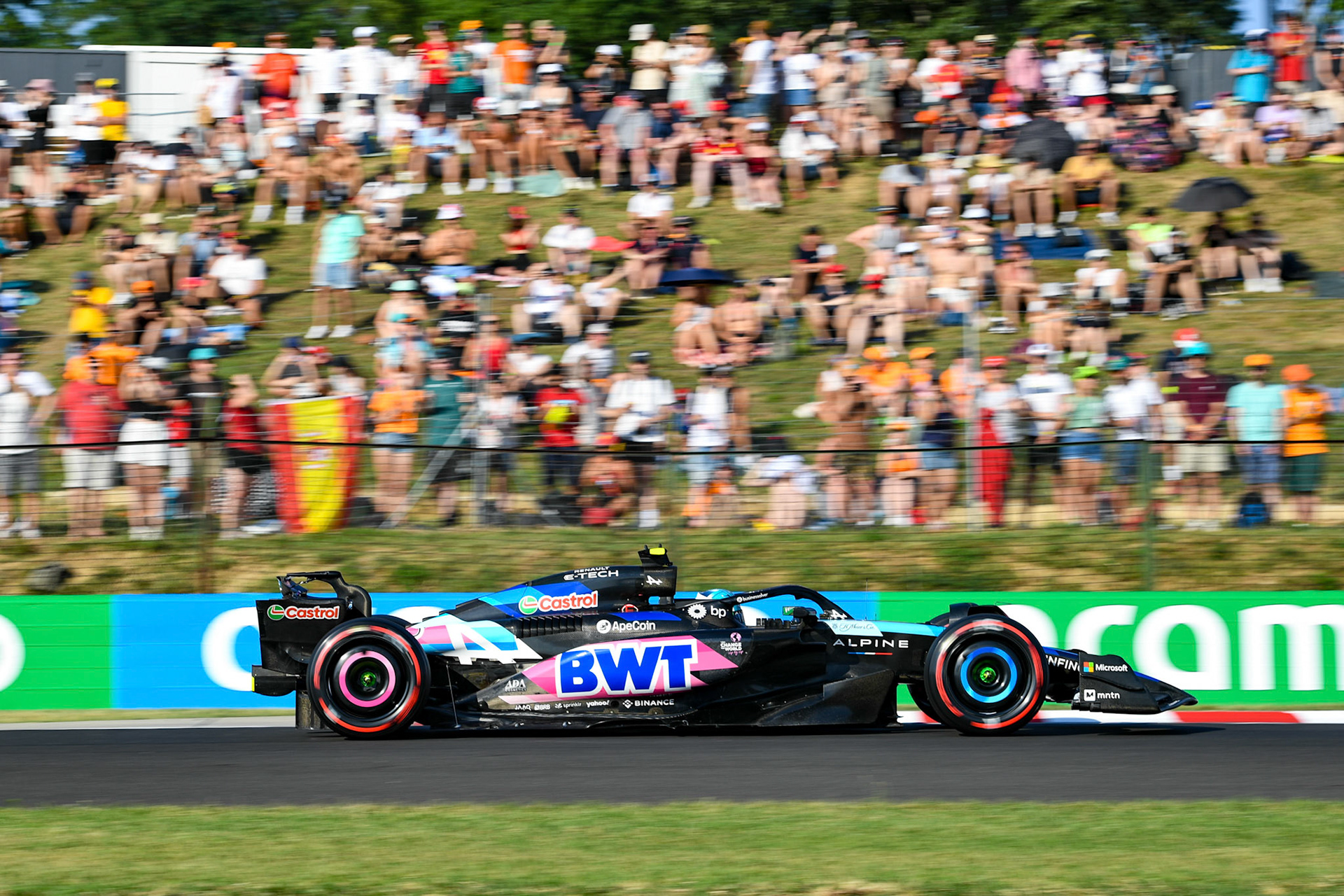 Pierre Gasly #10, BWT Alpine F1 Team;Formel 1 Budapest / Ungarn, 20.07.2024
