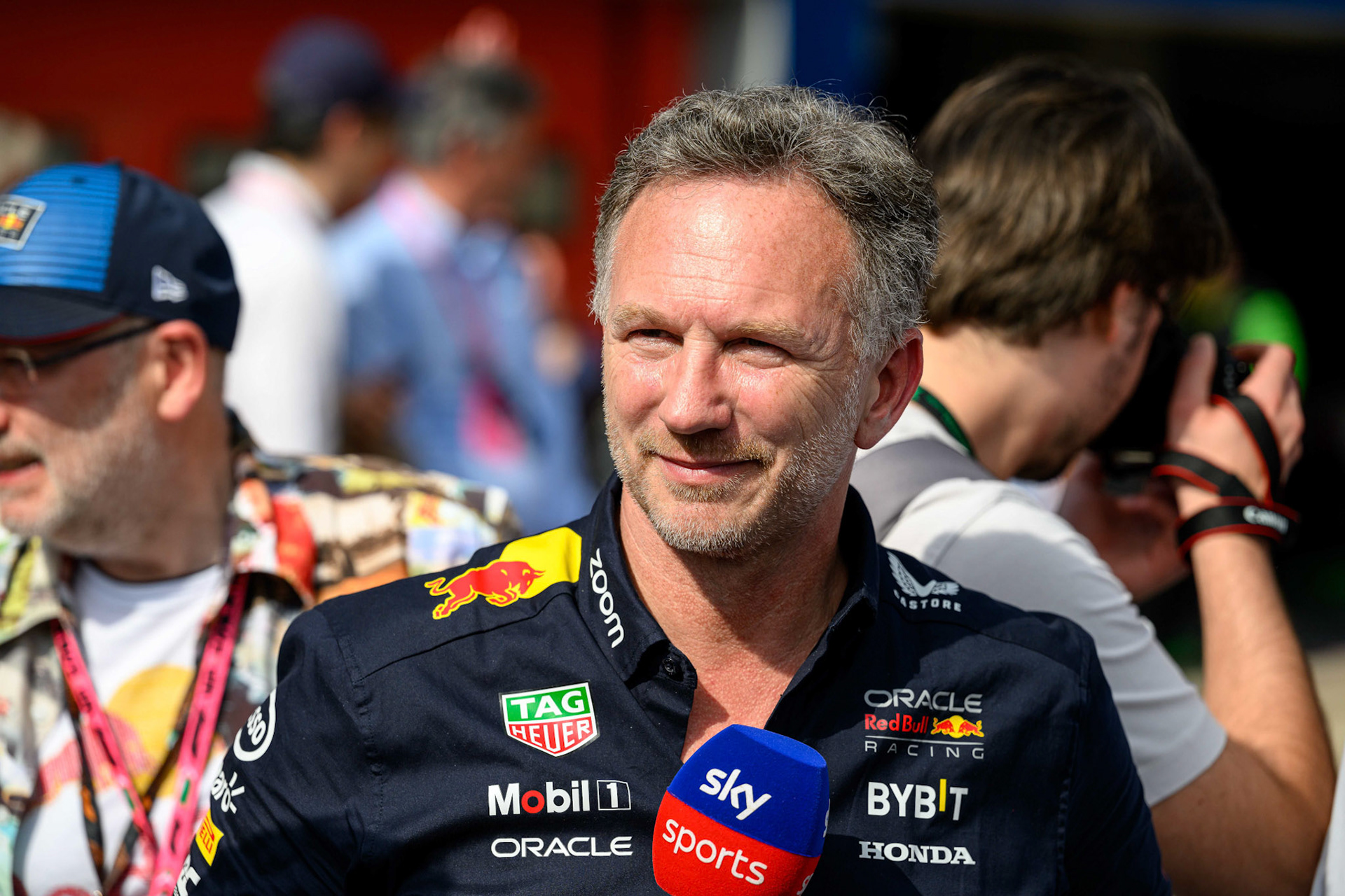 Christian Horner, Teamchef Oracle Red Bull Racing; F1 GP Imola / Italien Sonntag, 19.05.2024
