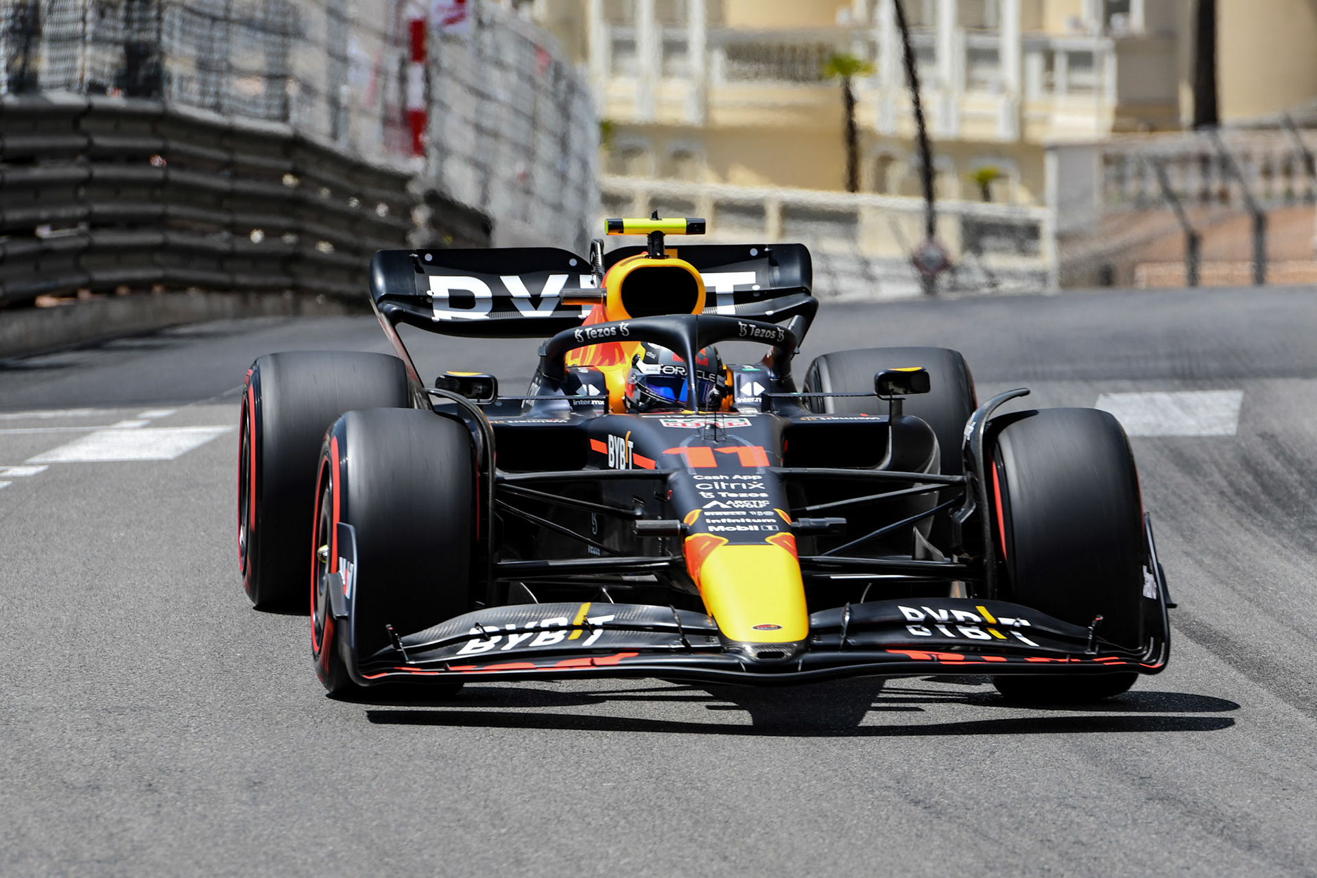 Sergio Perez (MEX) Red Bull Racing; Formel 1 Monaco am 28.05.2022