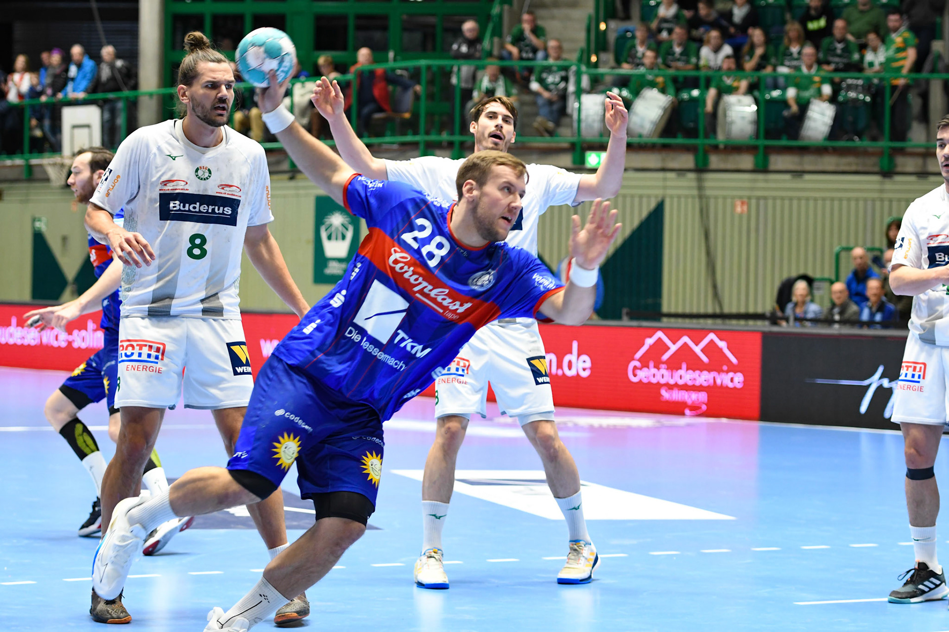 Tom Bergner #28; Handball Bundesliga; BHC 06 - HSG Wetzlar 06.11.2022