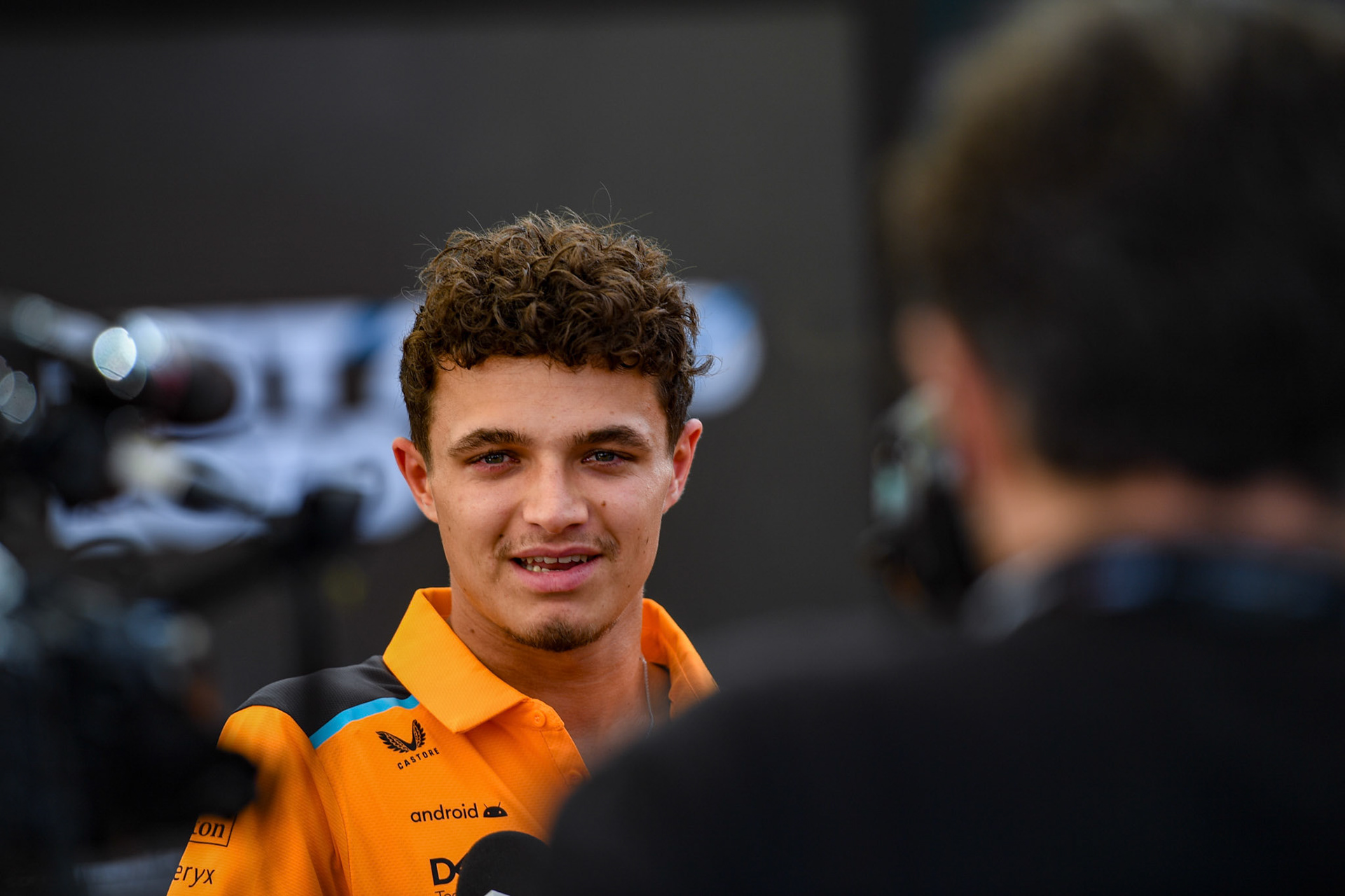 Lando Norris (GBR) McLaren F1 Team; Formel 1 GP Abu Dhabi. Donnerstag 23.11.2023