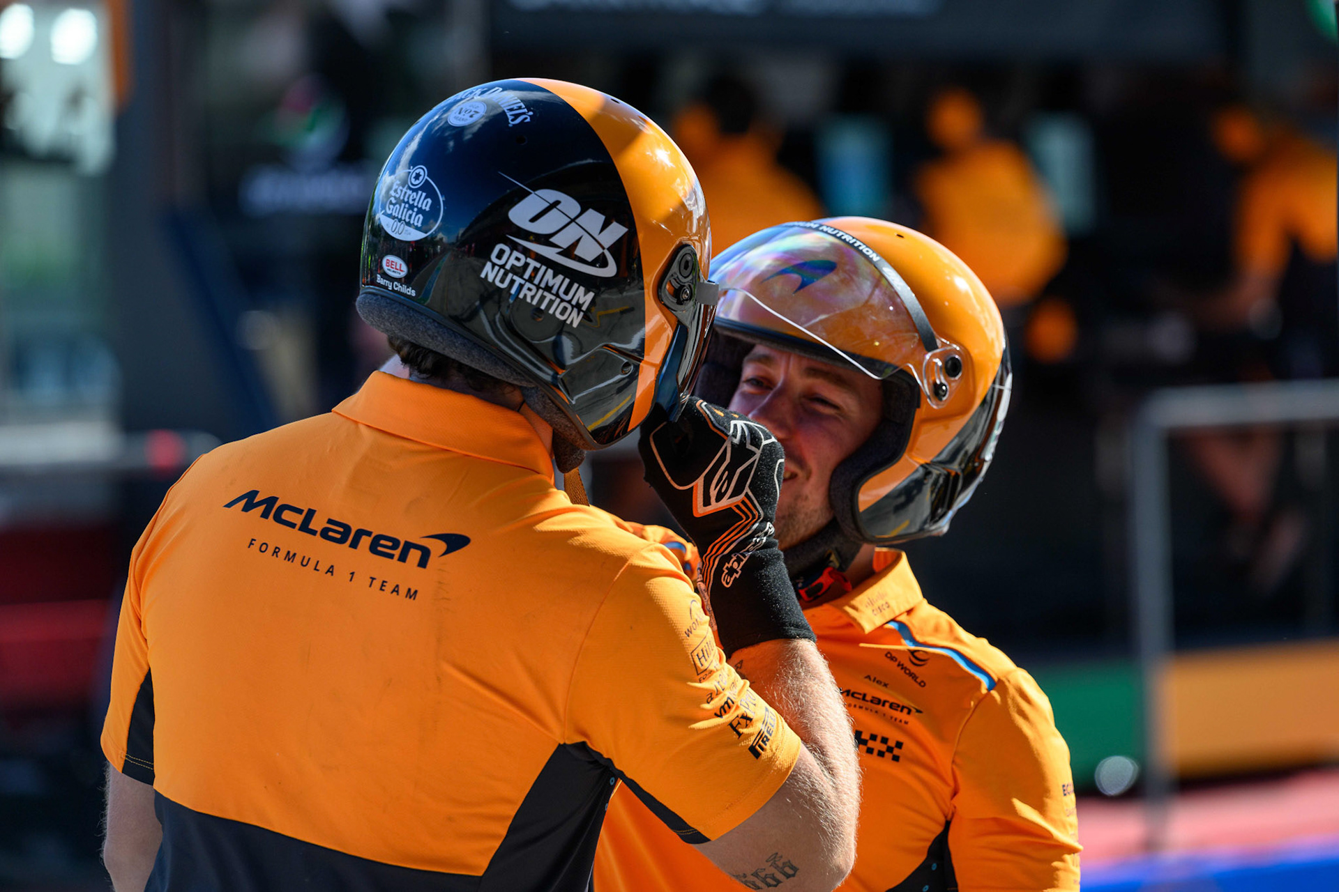 McLaren Formula 1 Team Mechaniker; F1 GP Imola / Italien Freitag, 17.05.2024