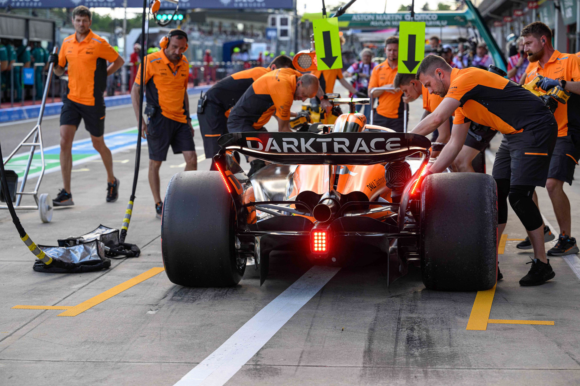 Lando Norris #4, McLaren Formula 1 Team; F1 GP Imola / Italien Freitag, 17.05.2024