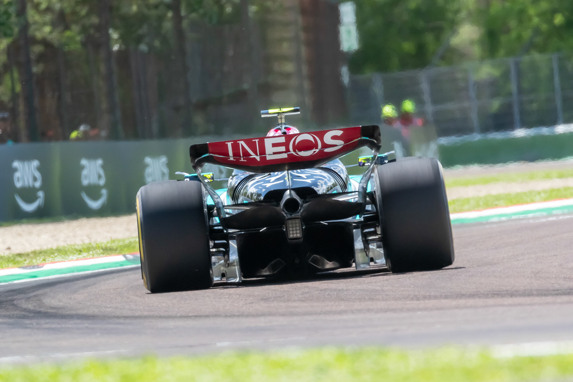 Lewis Hamilton #44, Mercedes-AMG Petronas F1 Team; F1 GP Imola / Italien Freitag, 17.05.2024