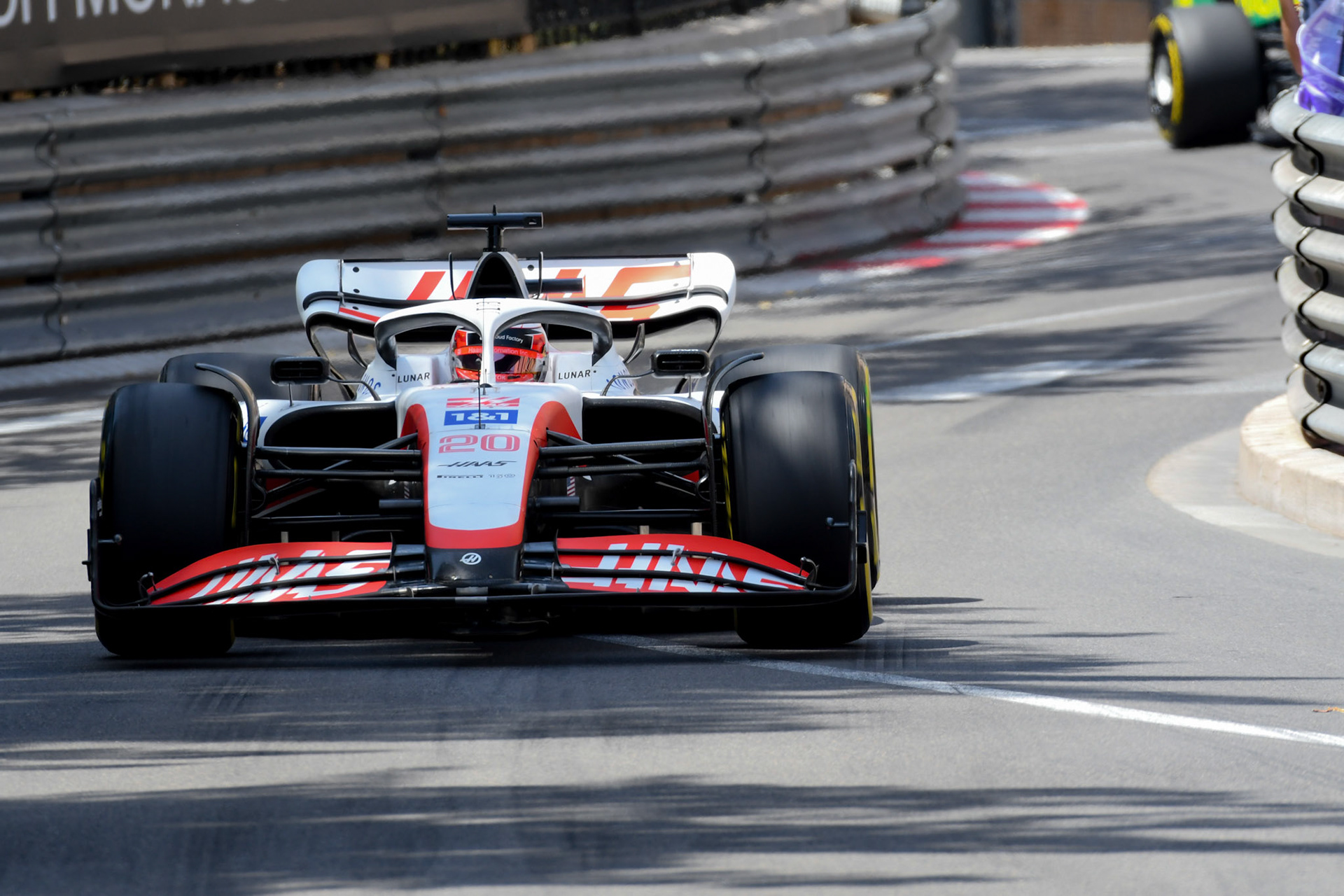 Kevin Magnussen (DNK) Haas F1 Team; Formel 1 Monaco am 27.05.2022