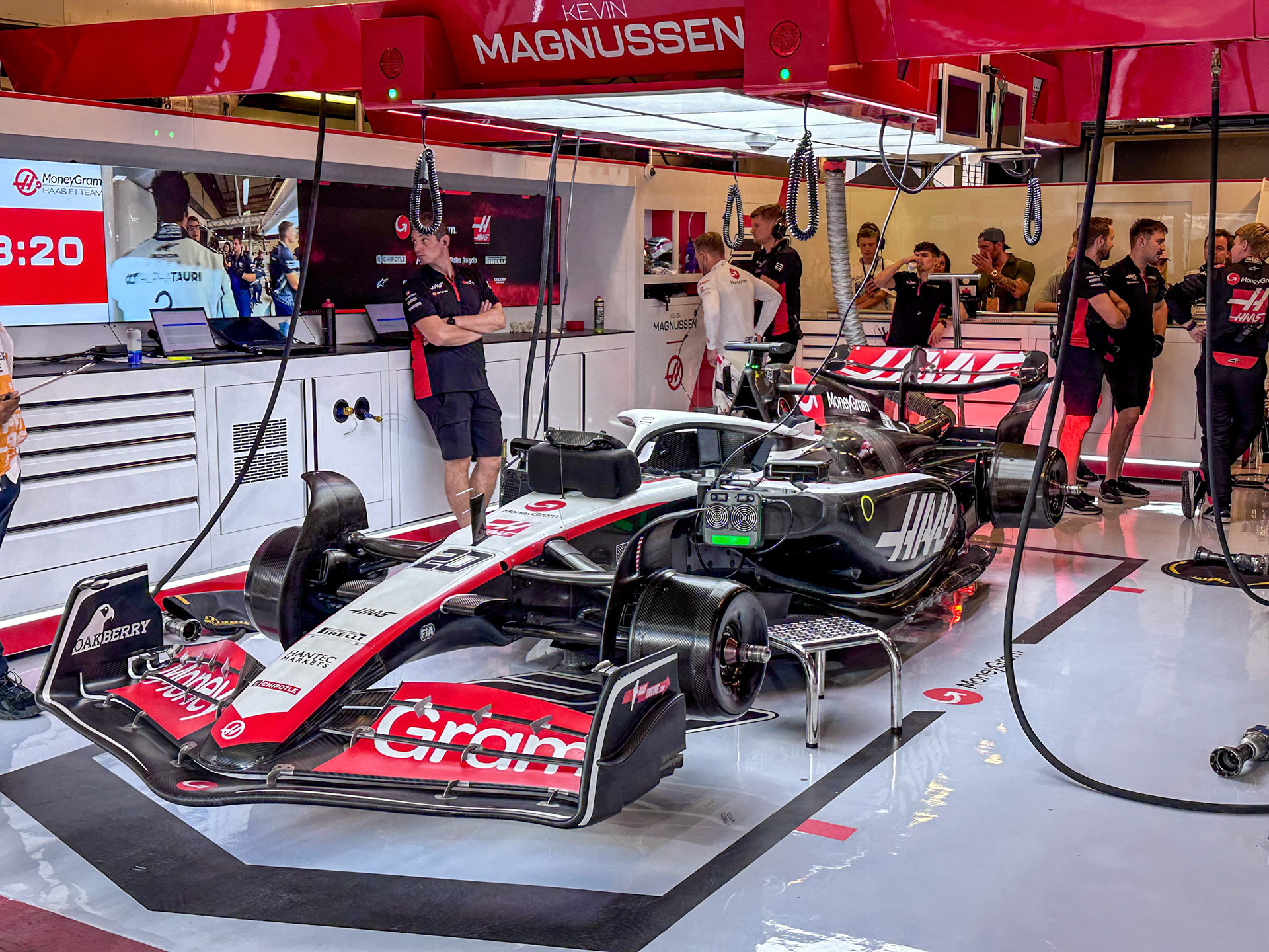 Kevin Magnussen (DEN) Haas F1 Team;Formel 1 GP Abu Dhabi. Samstag 25.11.2023