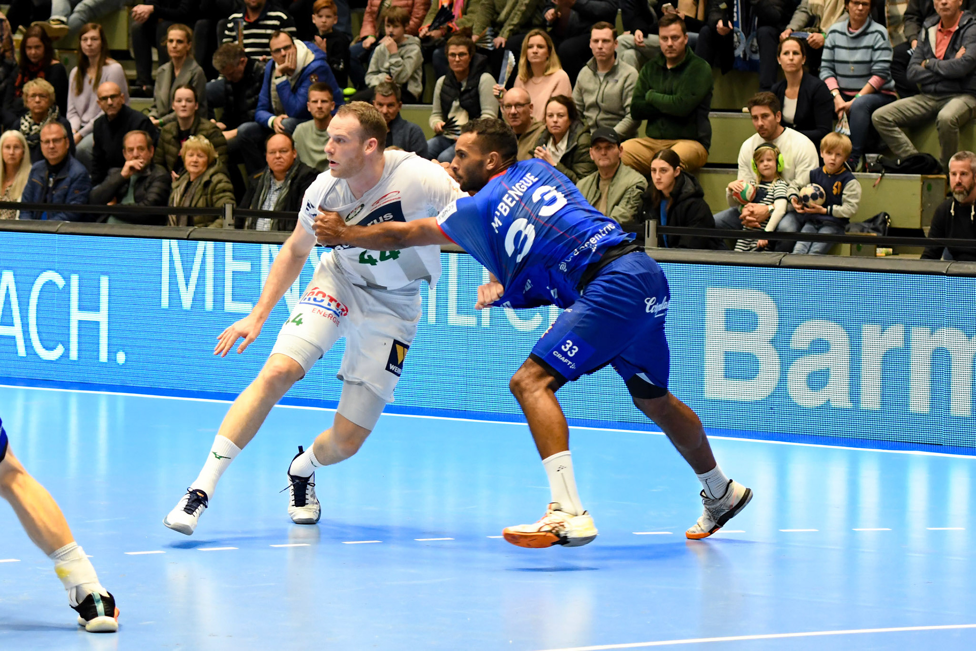 Djibril M´Bengue #33; Handball Bundesliga; BHC 06 - HSG Wetzlar 06.11.2022