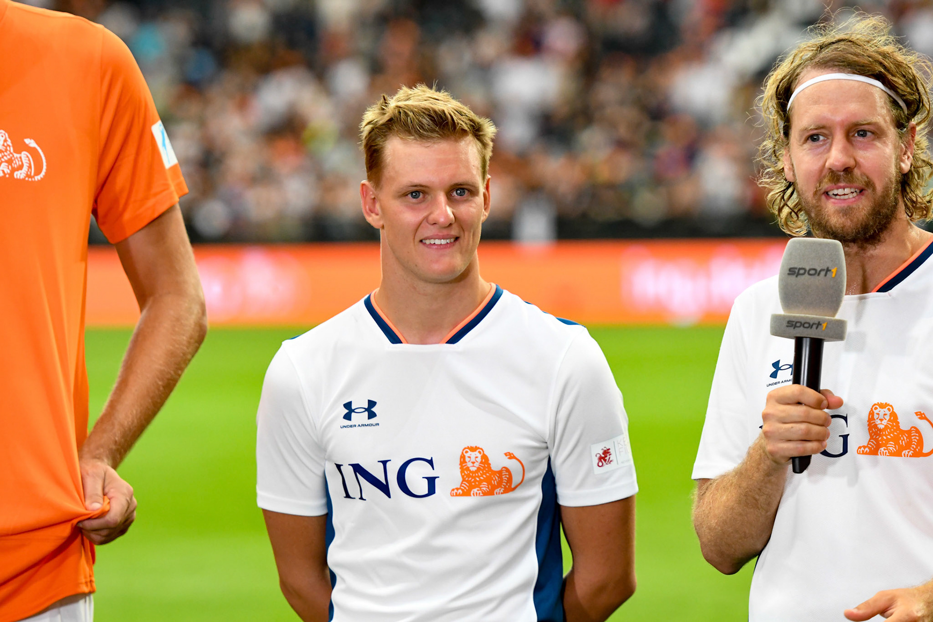 Mick Schumacher, Sebastian Vettel; Champions for Charity am 24.08.2022