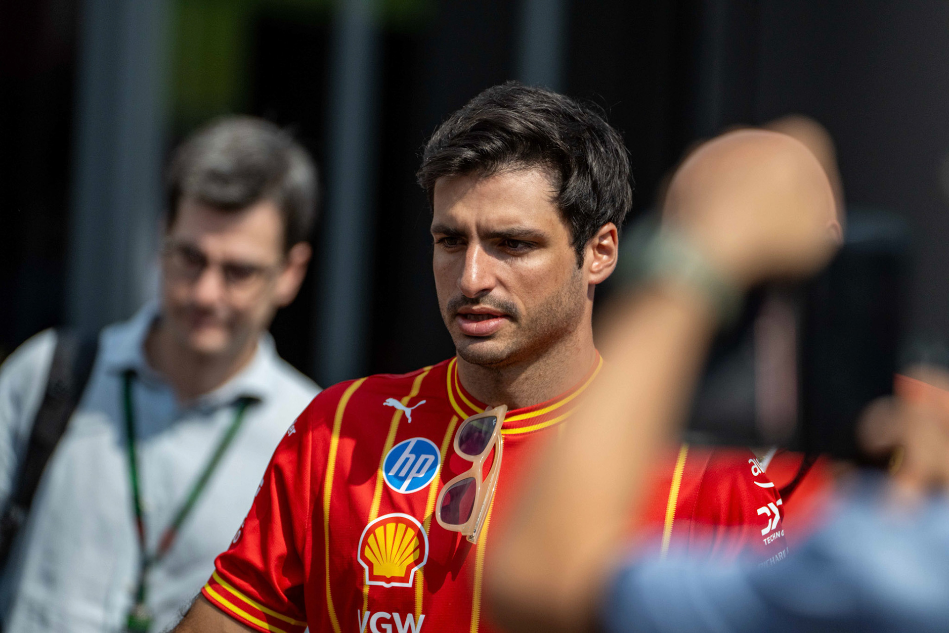 Carlos Sainz #55, Scuderia Ferrari;Formel 1 GP Austria / Österreich. Freitag, 28.06.2024