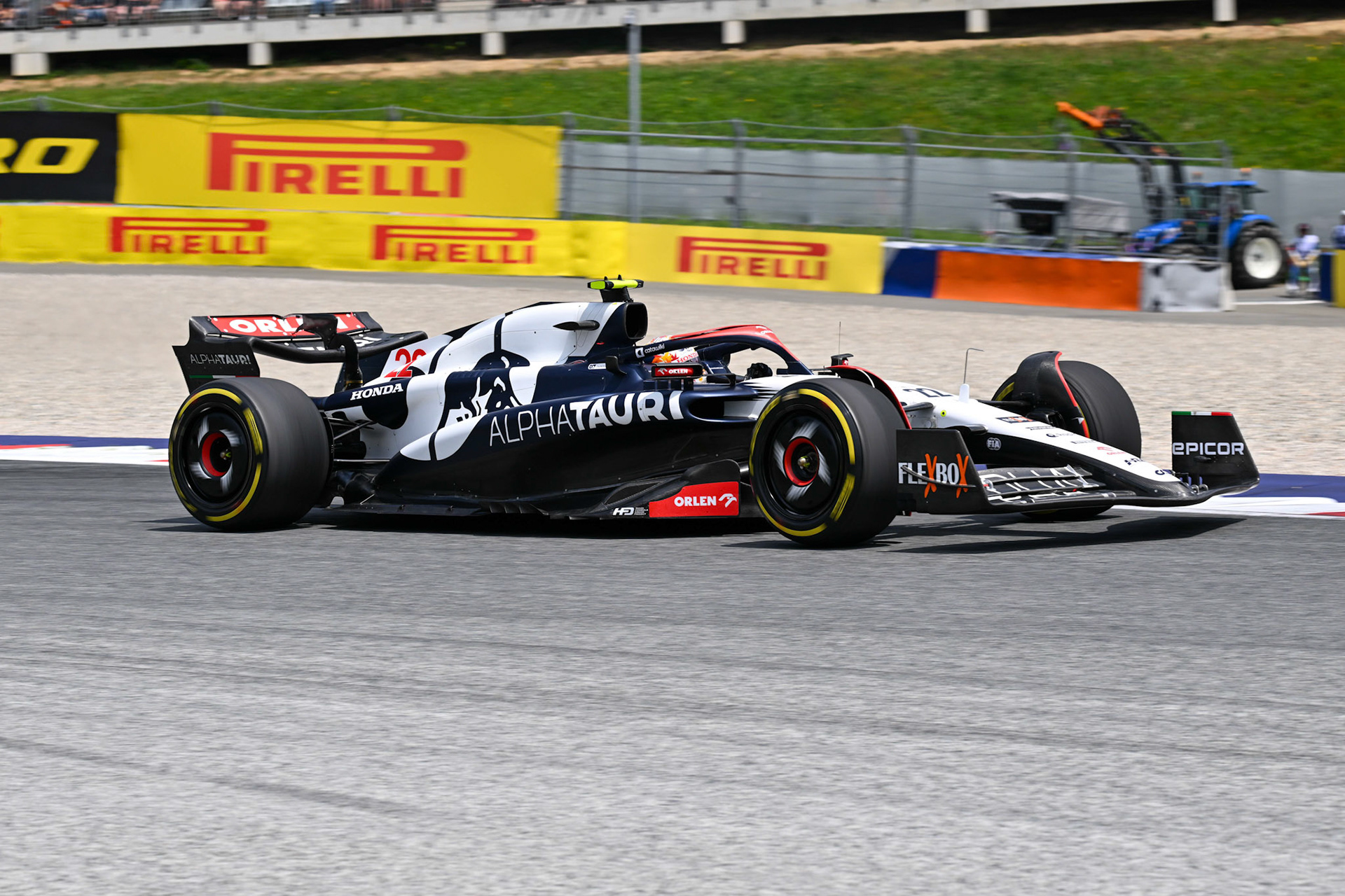 Yuki Tsunoda (JPN) Scuderia Alpha Tauri;Formel 1 GP Austria / Österreich. Freitag, 30.06.2023
