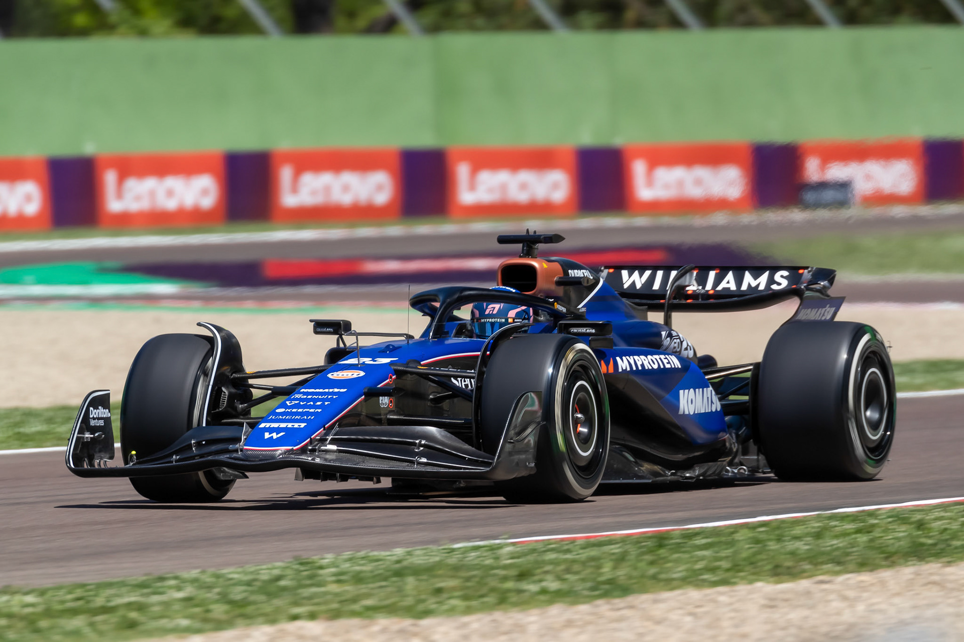 Alexander Albon #23, Williams Racing; F1 GP Imola / Italien Freitag, 17.05.2024