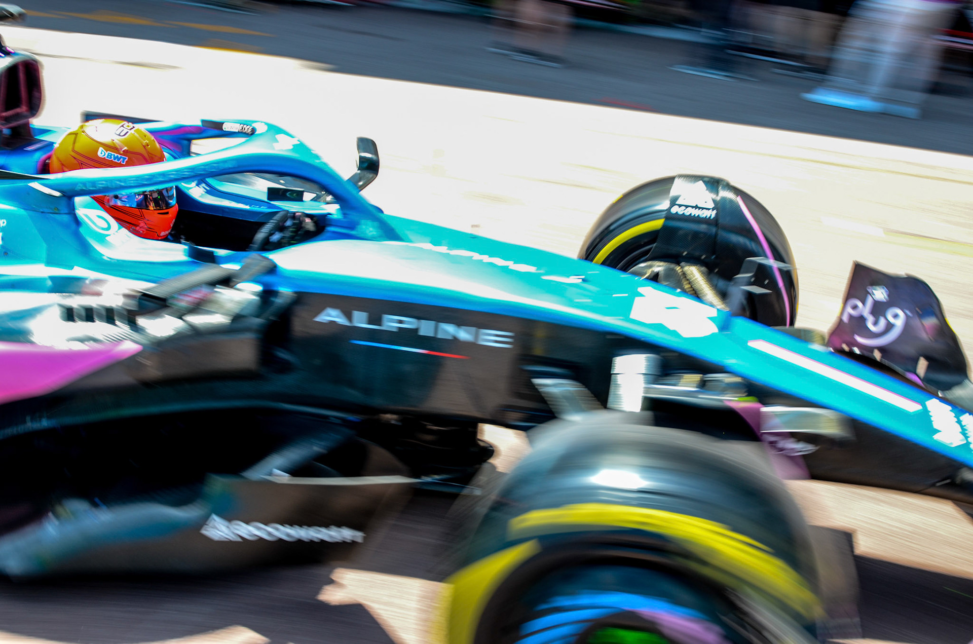 Esteban Ocon (FRA) Alpine F1 Team; Formel 1 GP Monaco. Freitag 26.05.2023