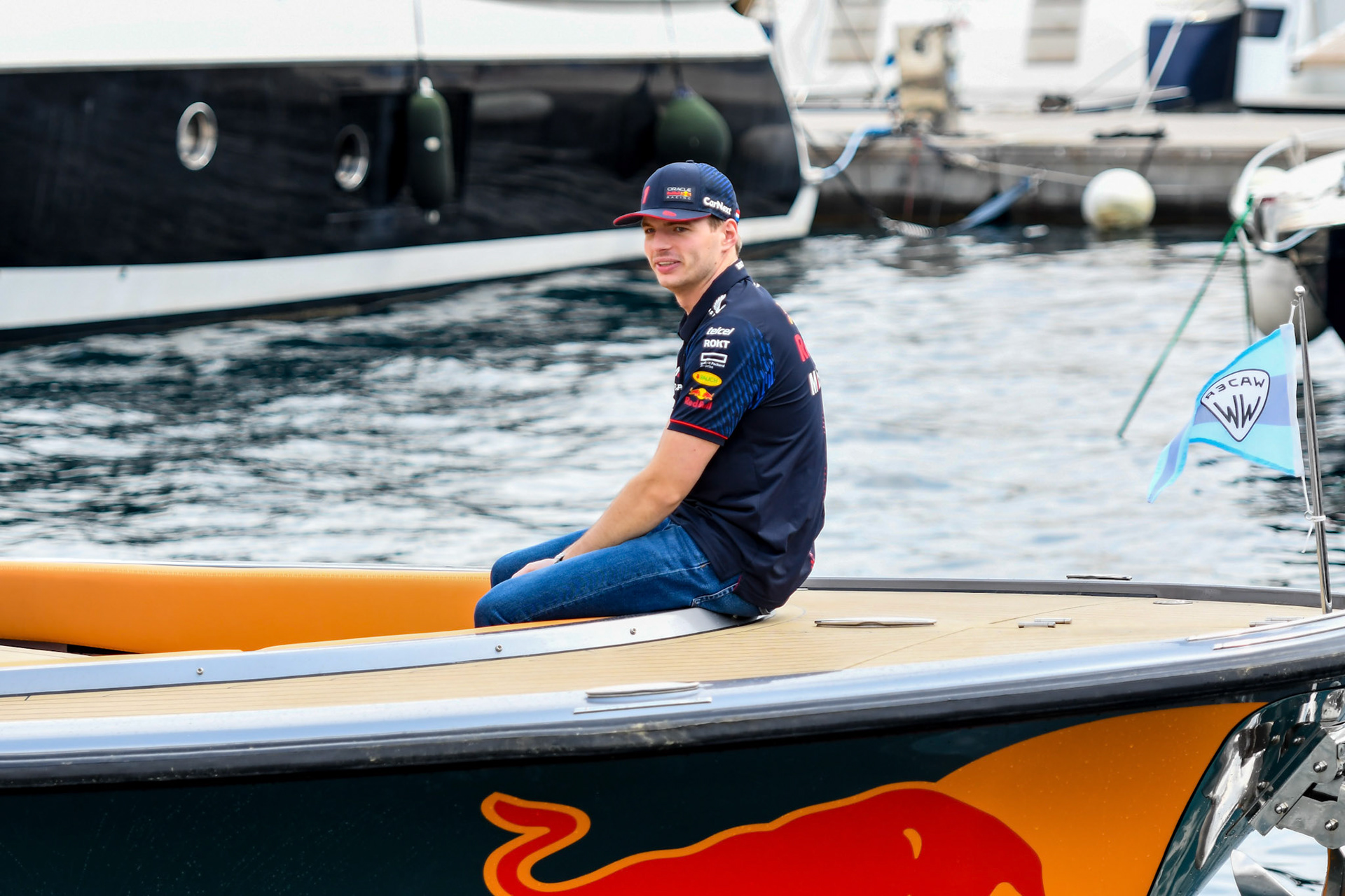 Max Verstappen (NED) Red Bull Racing; Formel 1 GP Monaco. Donnerstag 25.05.2023