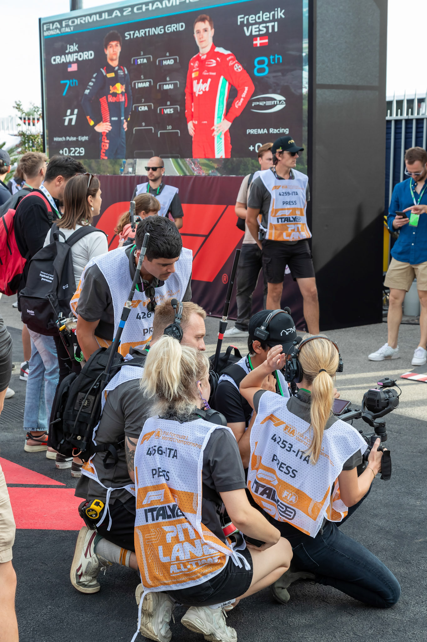 APX GP Film Team; Formel 1 GP Italien / Monza. Sonntag, 03.09.2023