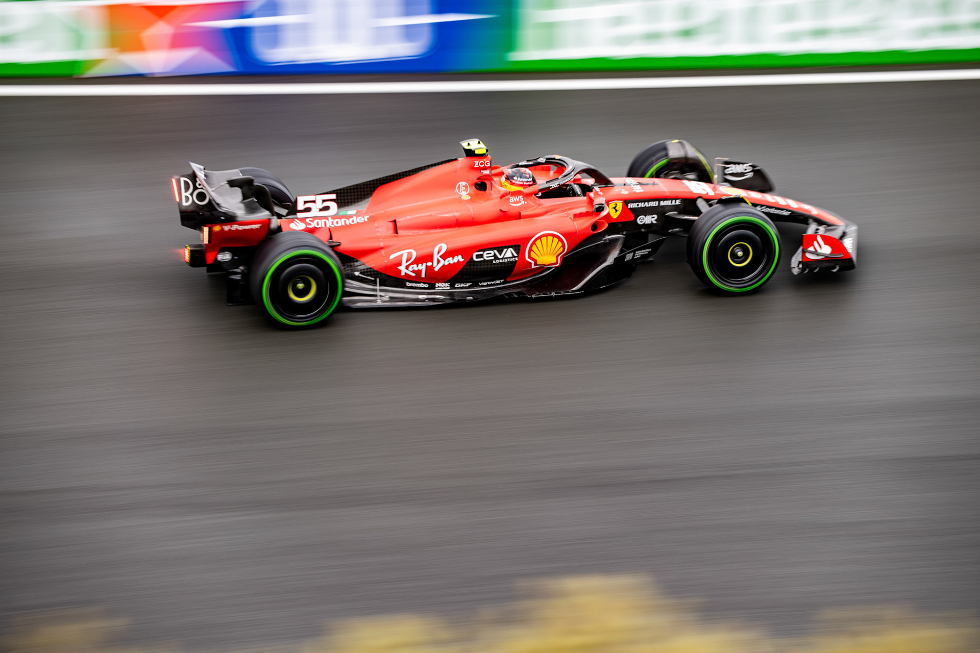 Carlos Sainz (ESP) Scuderia Ferrari; Formel 1 GP Holland / Zandvoort. Samstag, 26.08.2023