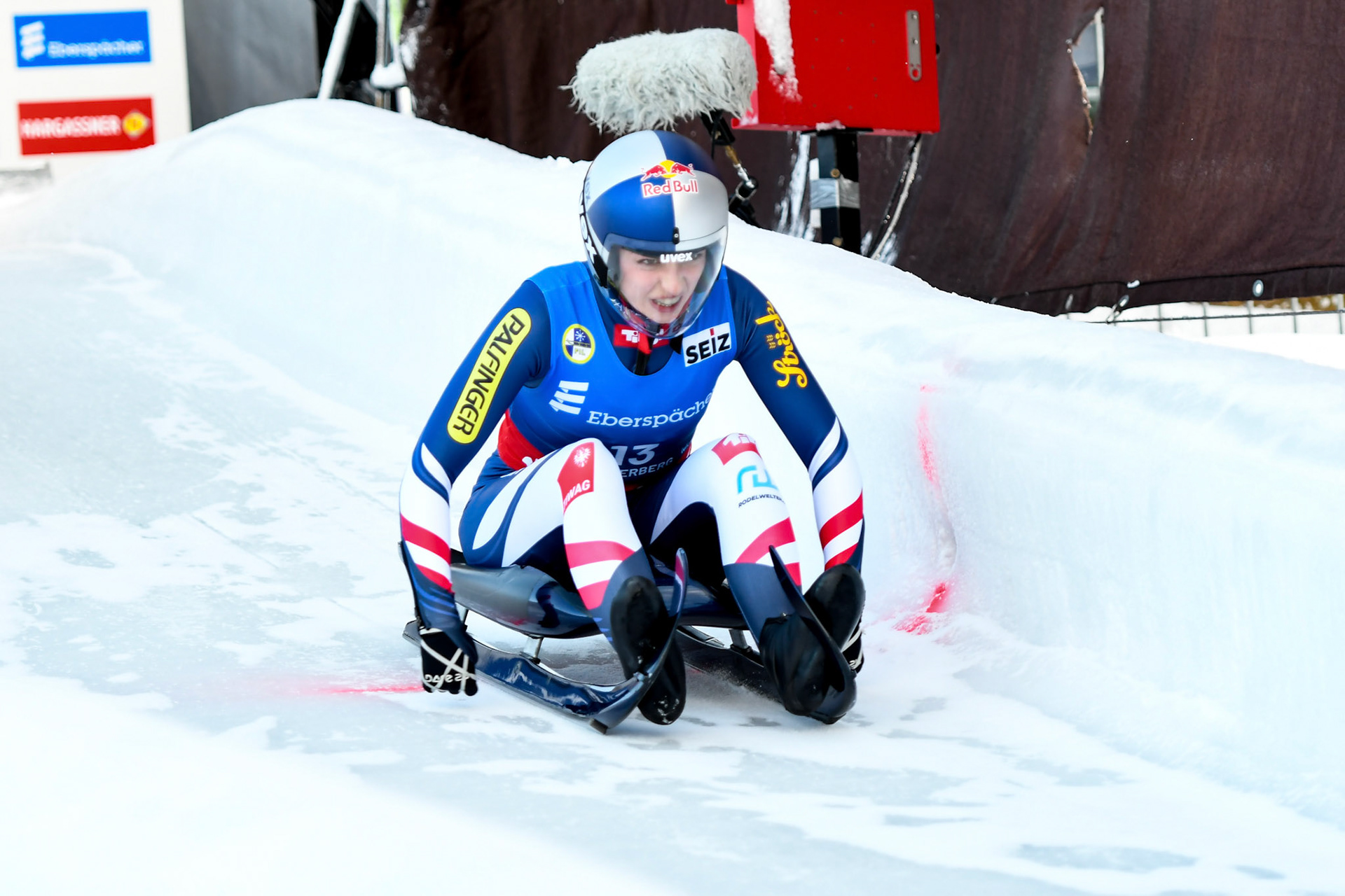 Hannah Prock #13, AUT; Eberspächer Luge World Cup; Veltins Eisarena Winterberg 25.02.2023