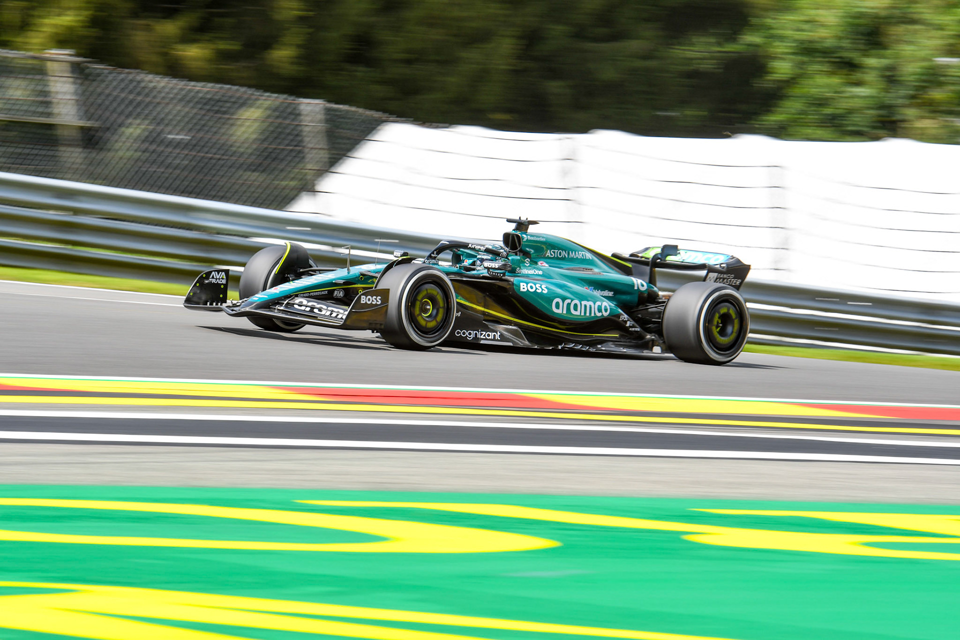 Lance Stroll #18, Aston Martin Aramco F1 Team;Formel 1 GP Spa / Belgien. Freitag, 26.07.2024