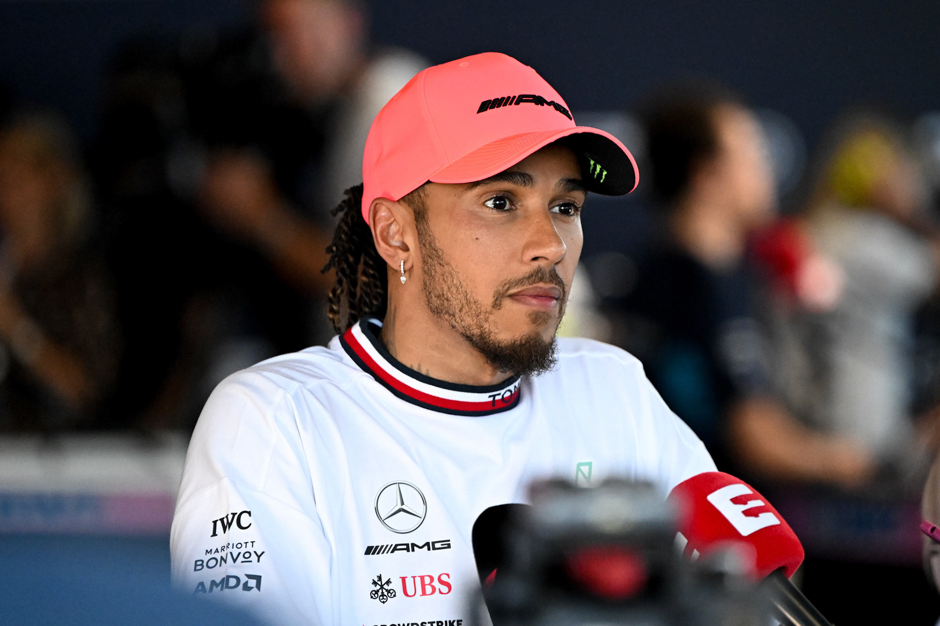 Lewis Hamilton (GBR) Merceds AMG Petronas; Formel 1 GP Italien Monza, Sonntag, 11.09.2022