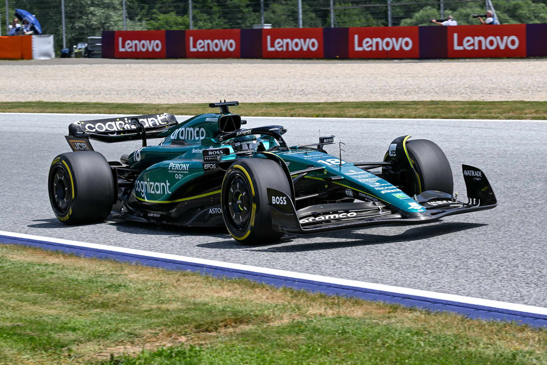 Lance Stroll (CAN) Aston Martin Formula One Team; Formel 1 GP Austria / Österreich. Freitag, 30.06.2023