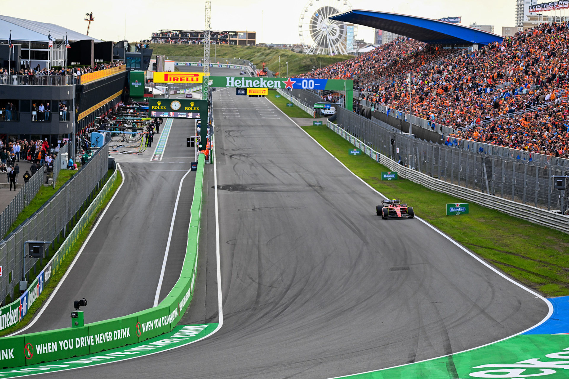 Carlos Sainz (ESP) Scuderia Ferrari; Formel 1 GP Holland / Zandvoort. Sonntag, 27.08.2023