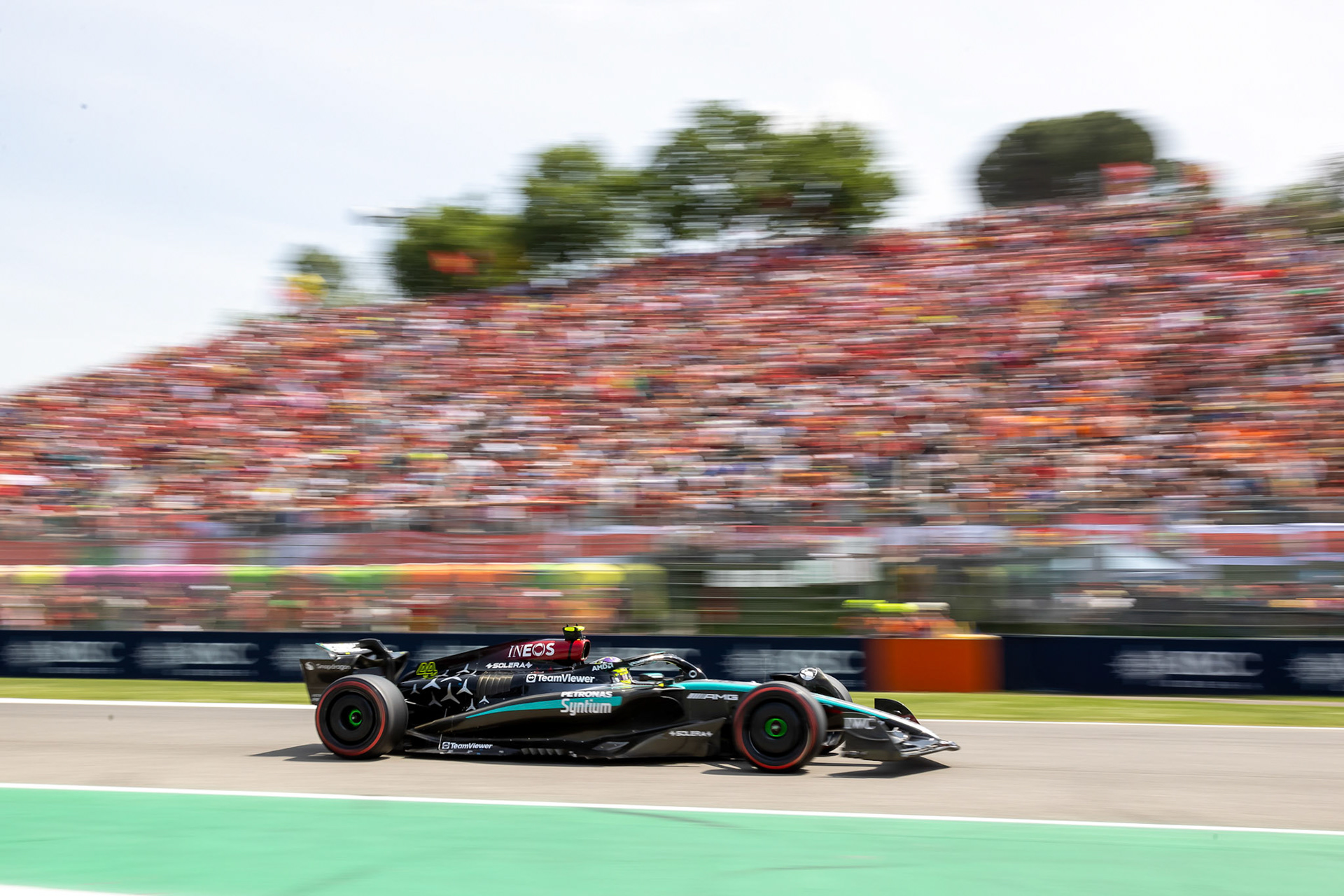 Lewis Hamilton #44, Mercedes-AMG Petronas F1 Team; F1 GP Imola / Italien Sonntag, 19.05.2024