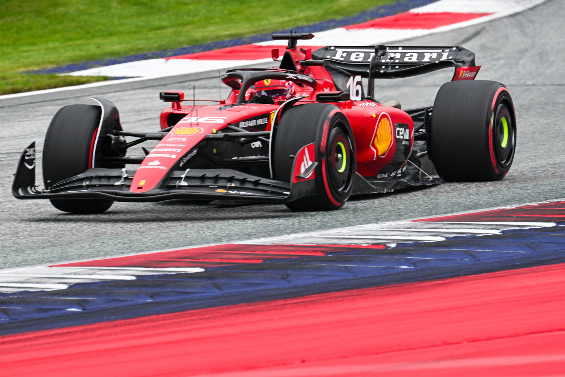 Charles Leclerc (MCO) Scuderia Ferrari;Formel 1 GP Austria / Österreich. Samstag, 01.07.2023