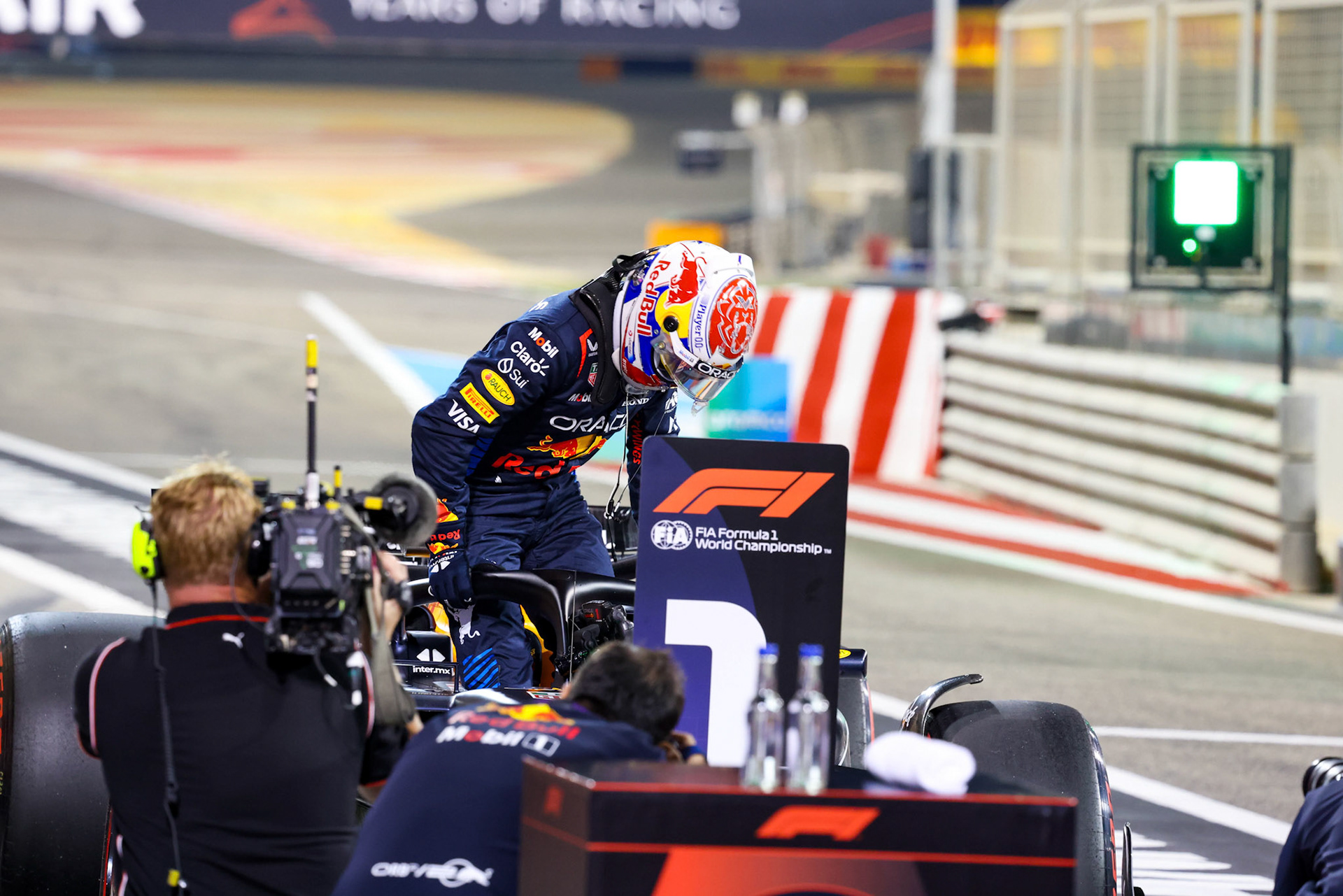 Max Verstappen #1, Oracle Red Bull Racing; Formel 1 GP Bahrain. Freitag 01.03.2024