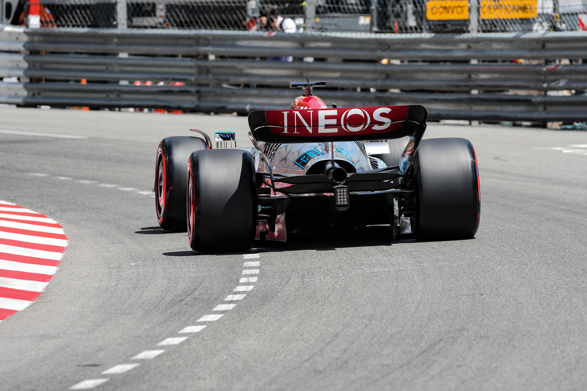 George Russell (GBR) Merceds AMG Petronas F1 Team; Formel 1 Monaco am 28.05.2022