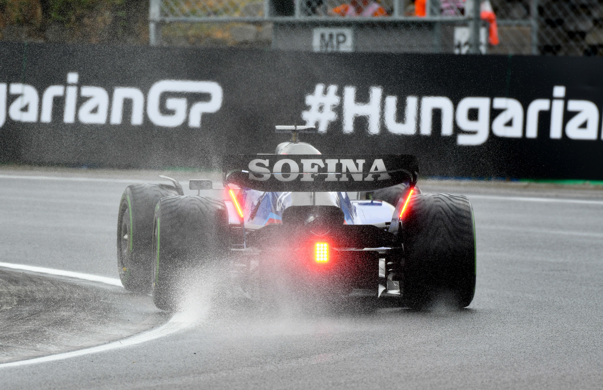 Alexander Albon (THA) Williams Racing; Formel 1 Ungarn am 30.07.2022