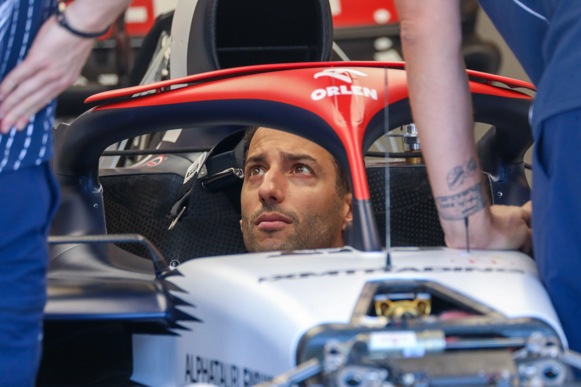 Daniel Ricciardo, Scuderia Alpha Tauri; Formel 1 GP Budapest / Ungarn. Donnerstag, 20.07.2023