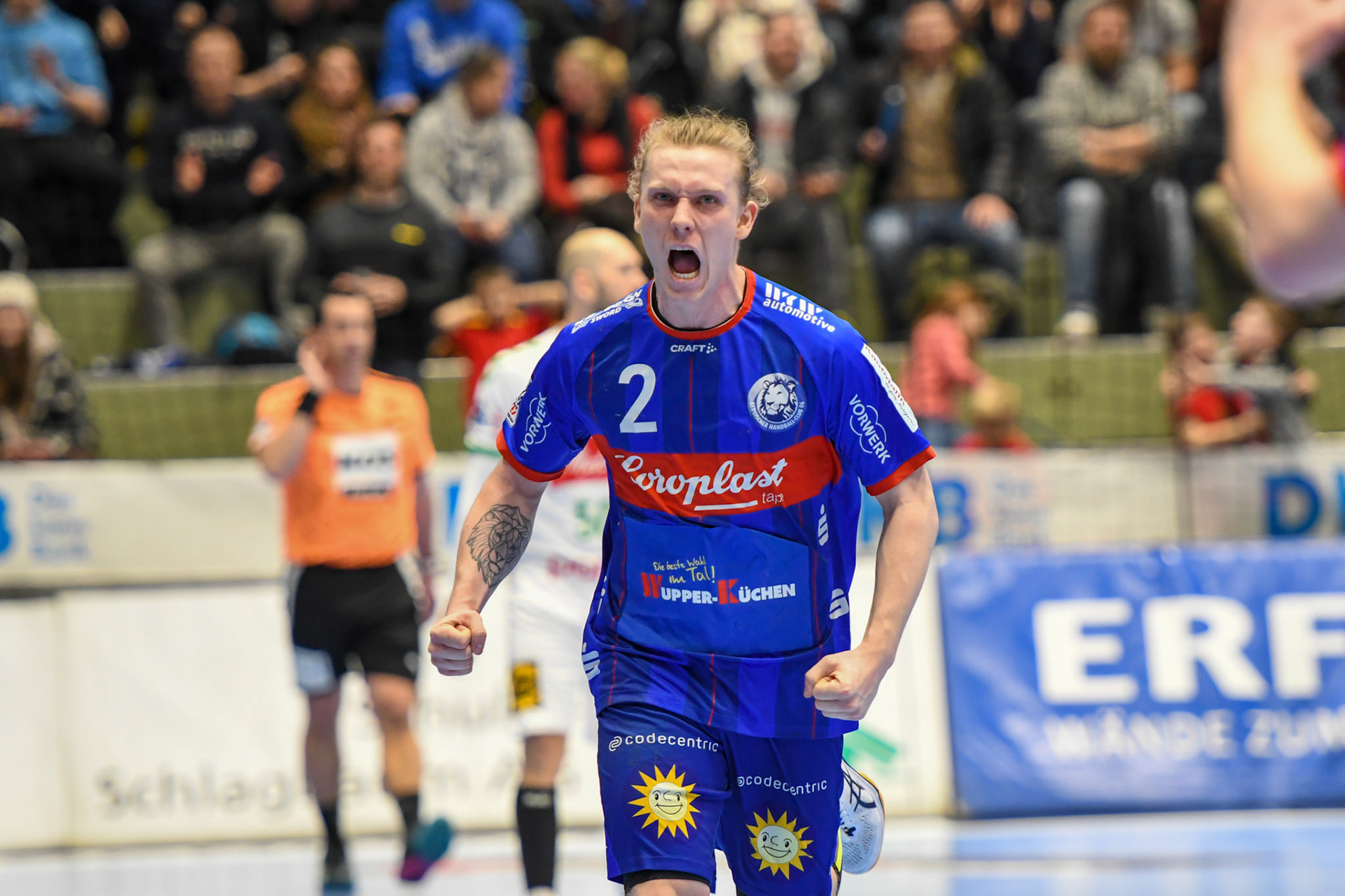 Noah Beyer; Handball Bundesliga; BHC 06 - GWD Minden 02.03.2023